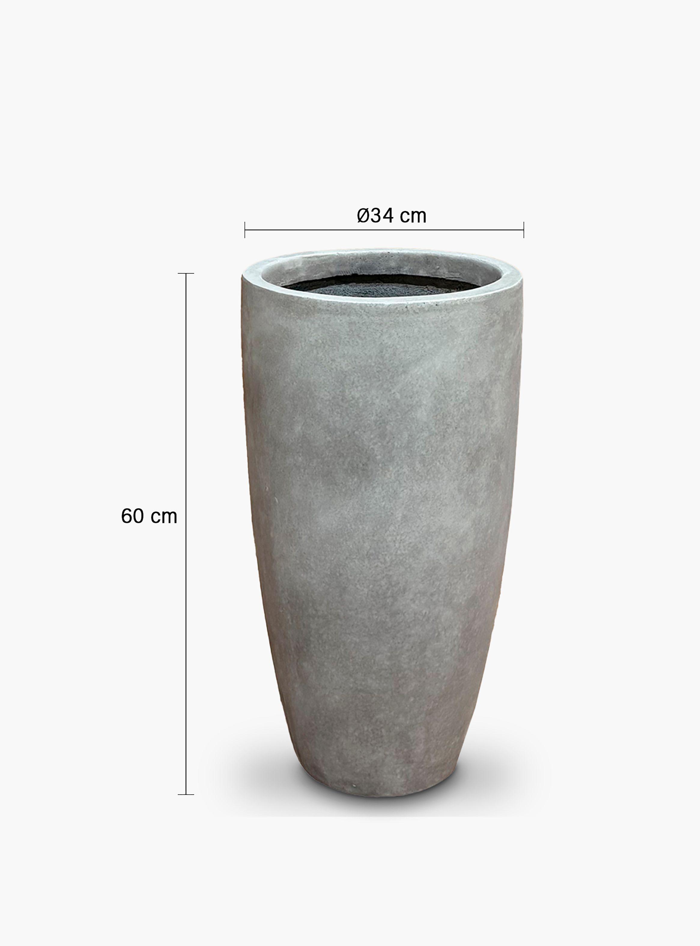 Macetero Lauca 60 Gris-2