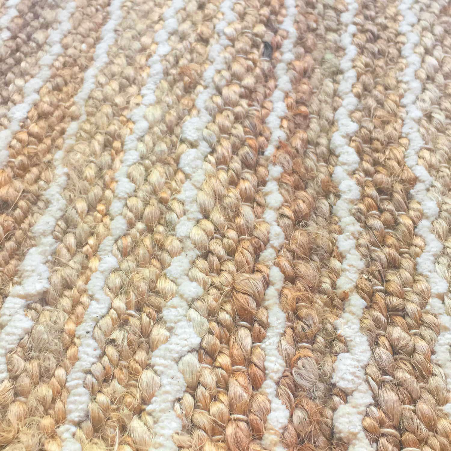 Alfombra Cañamo Kashan 200x300 Crudo-2