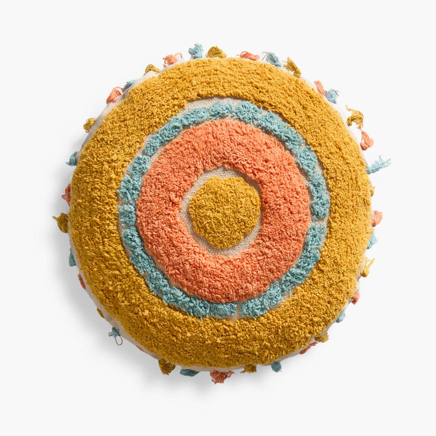 Funda Cojín Arcoiris Diam 45-0