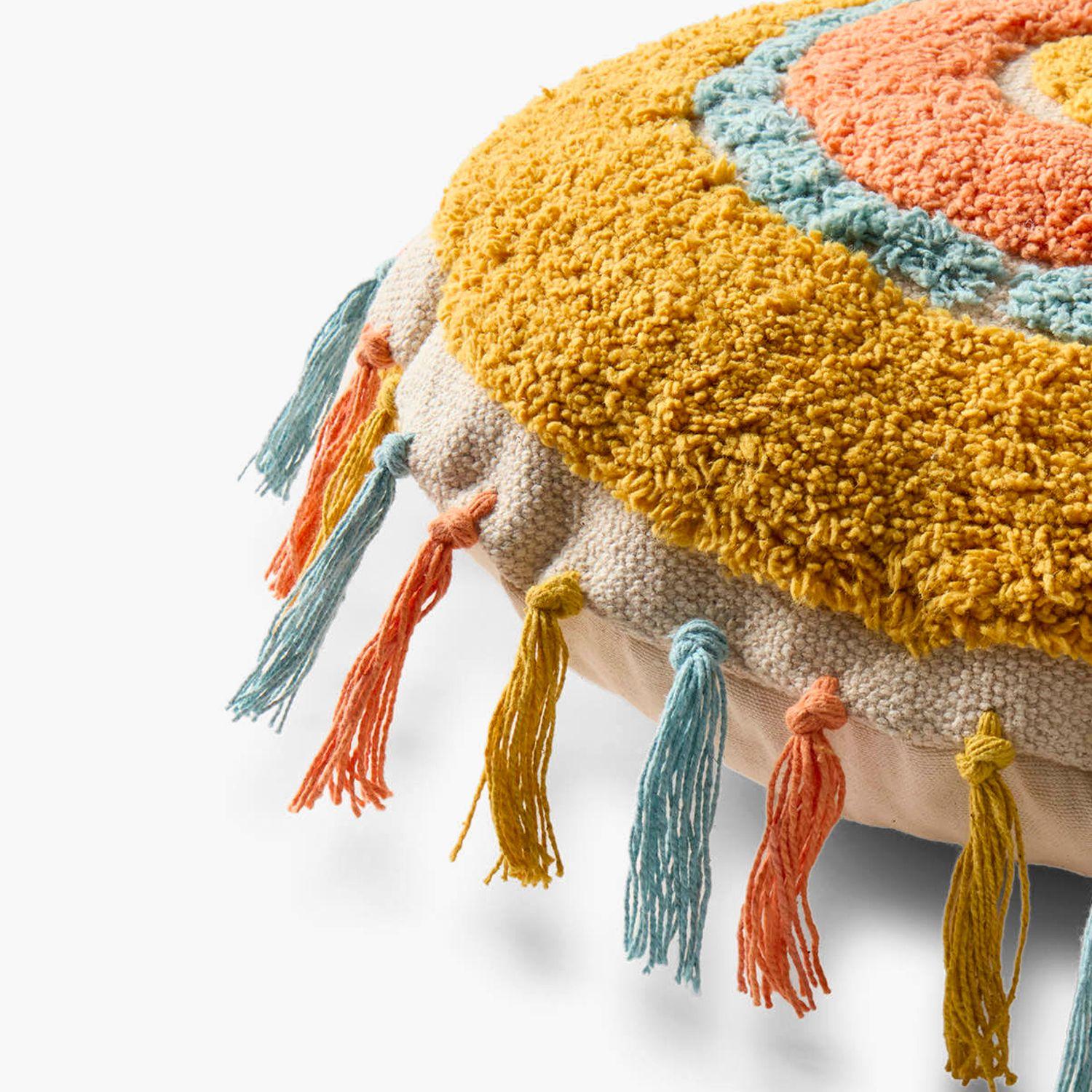 Funda Cojín Arcoiris Diam 45-2