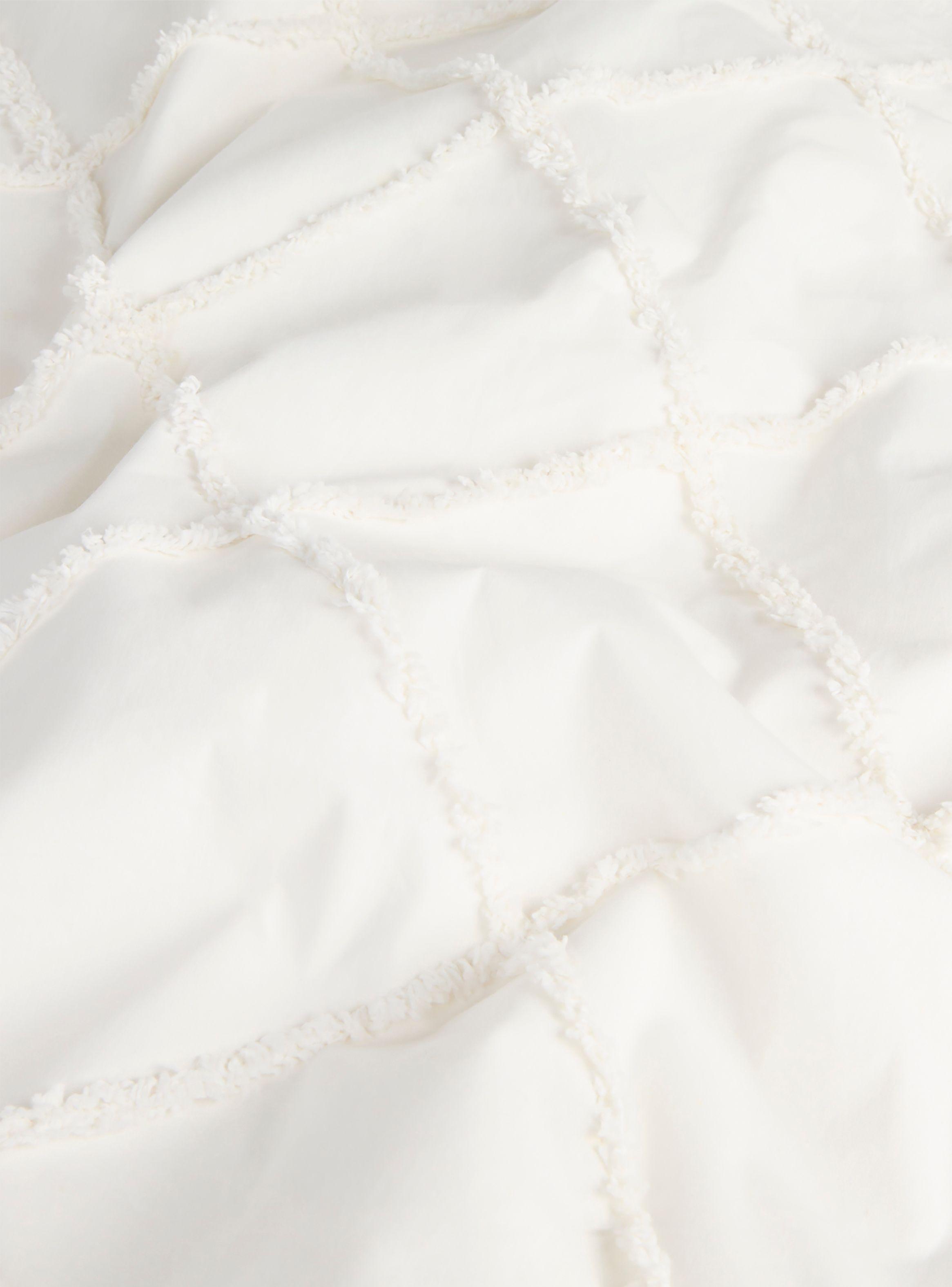 Cubrecama Royal2 180x260 Blanco (cama 1 o 1 1/2 plazas)-2