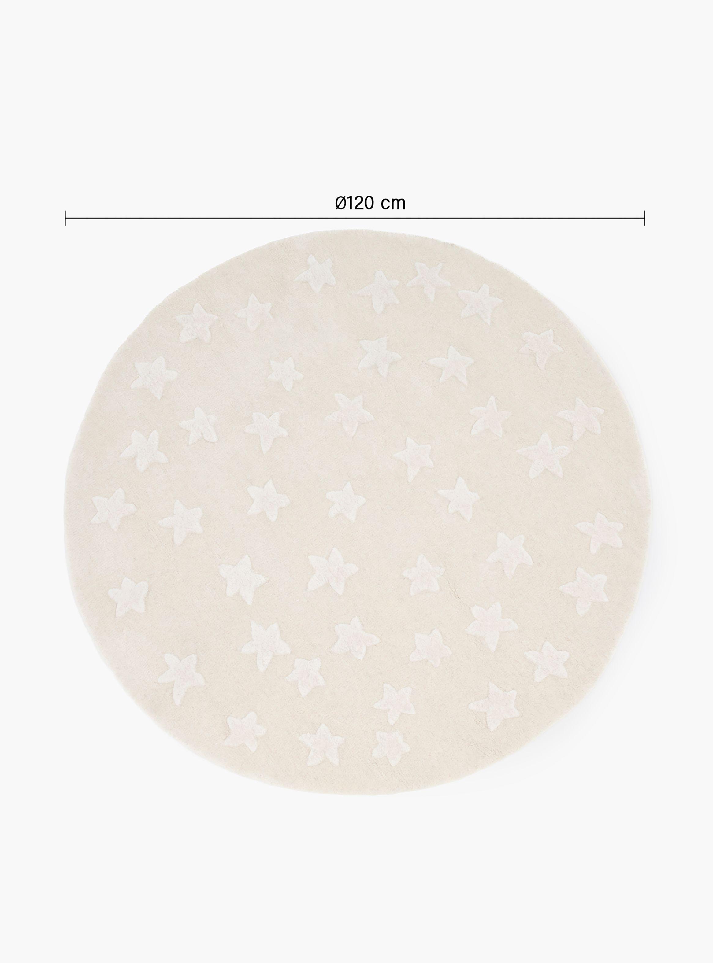 Alfombra Estrellas Diam 120-5