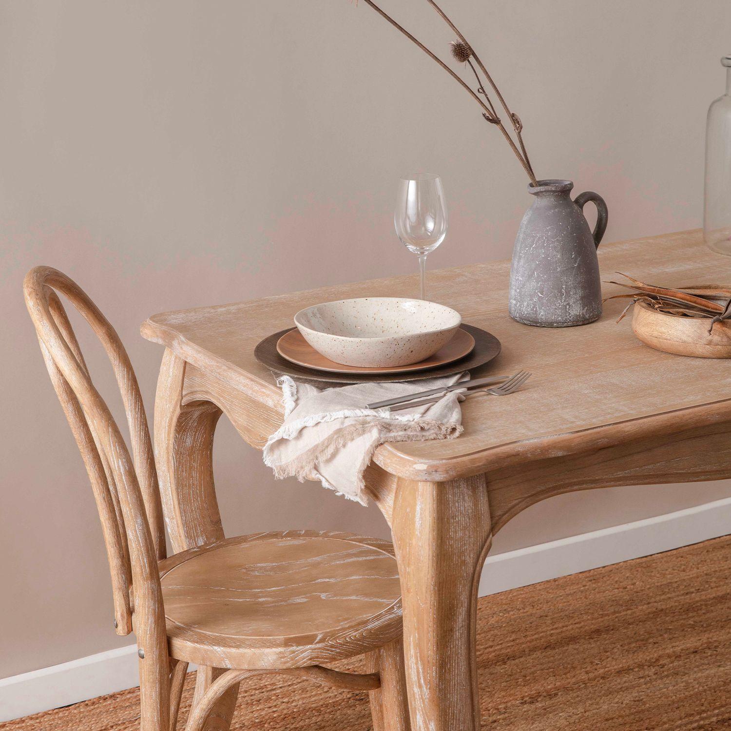 Mesa Comedor Olmo Natural 160-3
