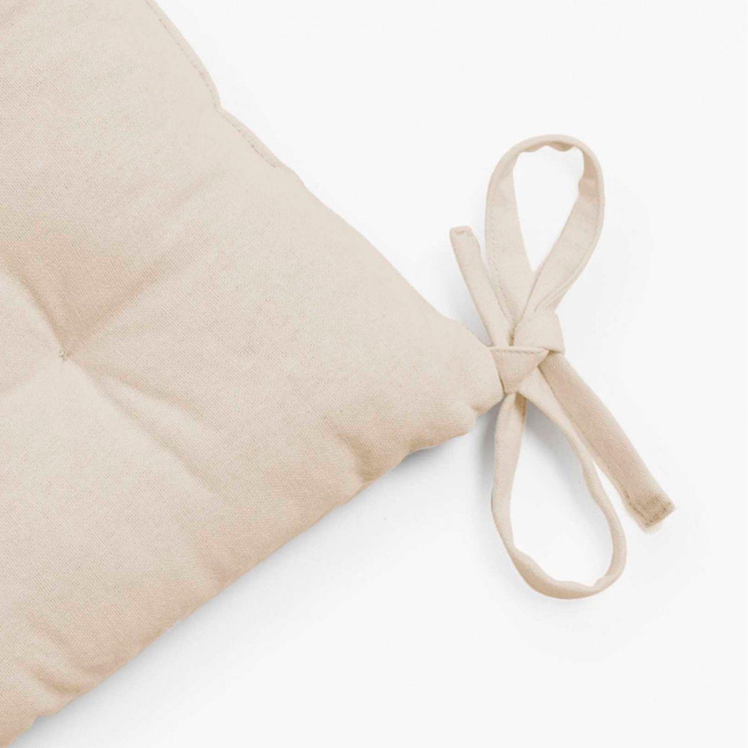 Cojin de Silla Algodón Gavema 40x40 Crudo-2