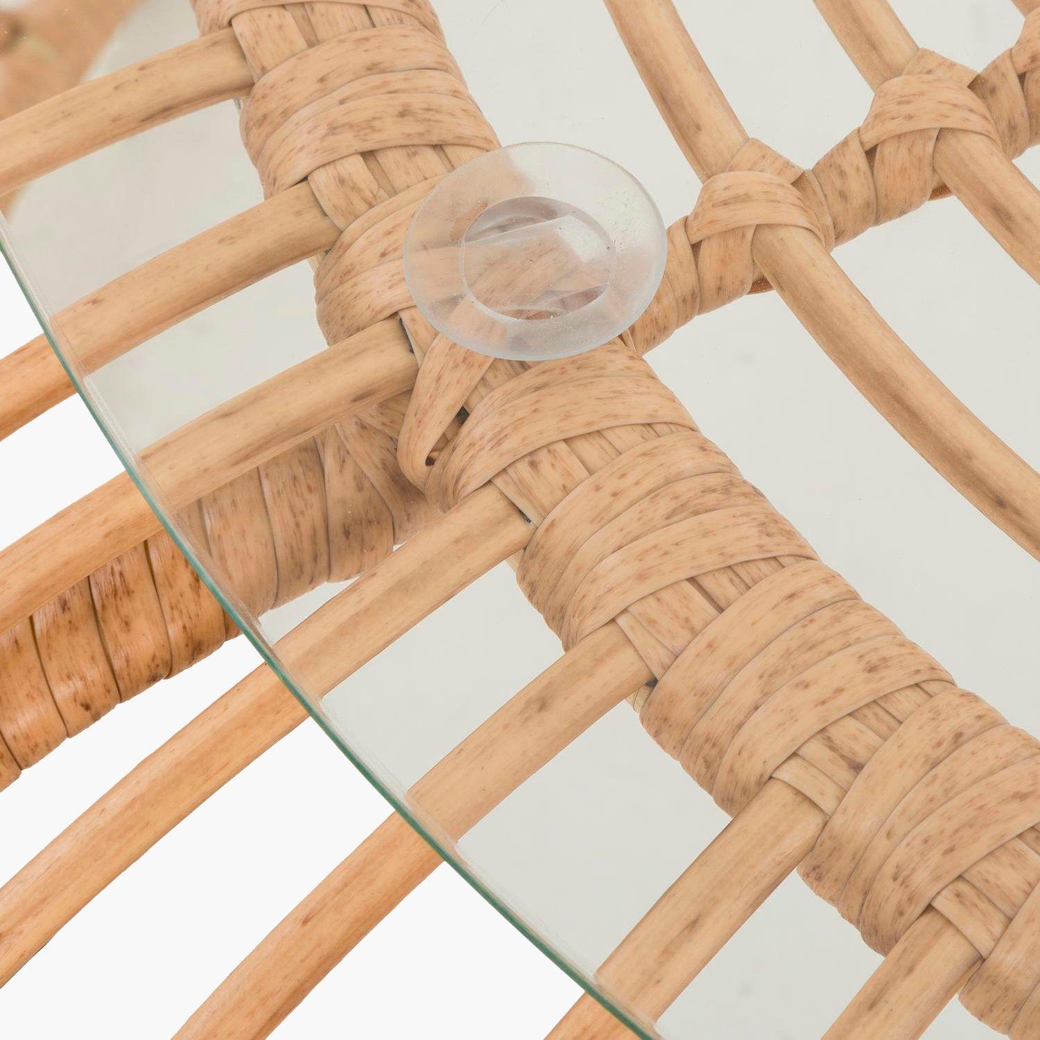 Mesa de centro ratan sintetico Creta-6