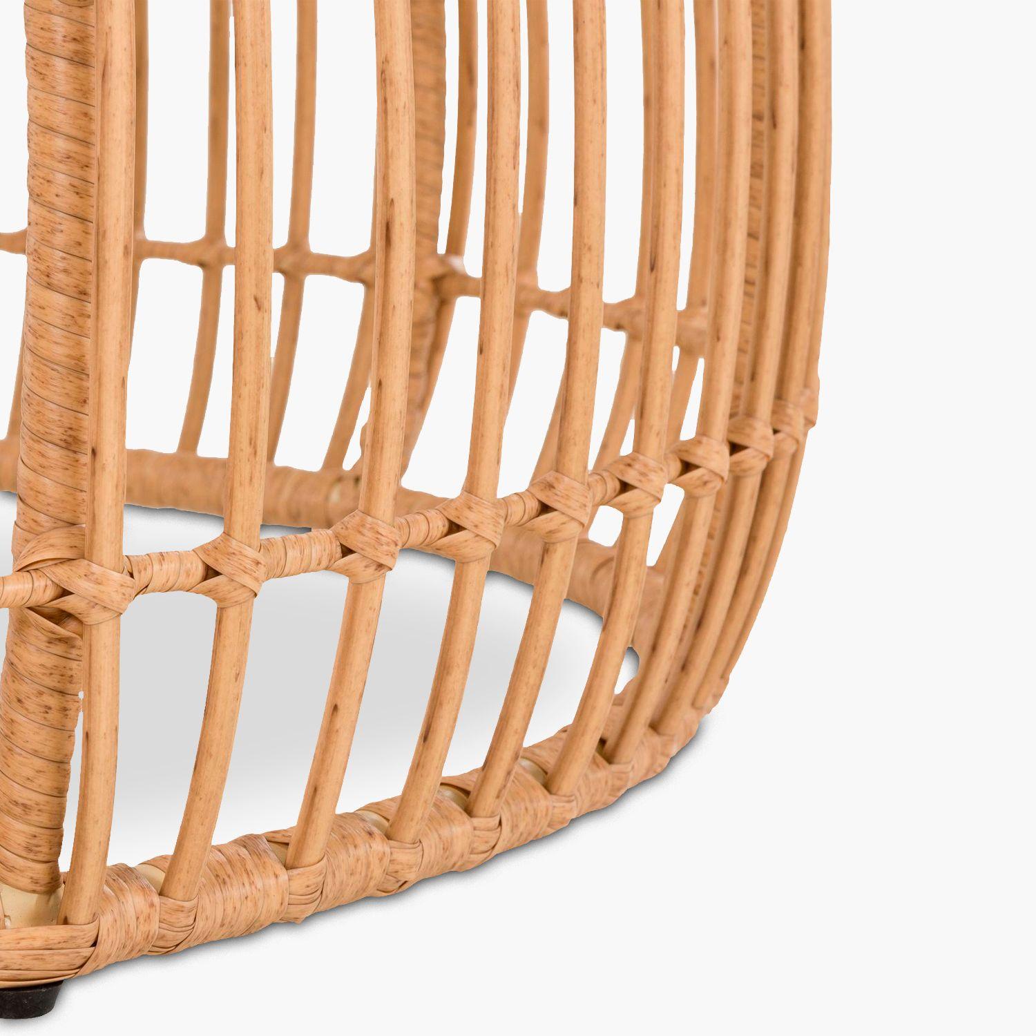 Mesa de centro ratan sintetico Creta-8