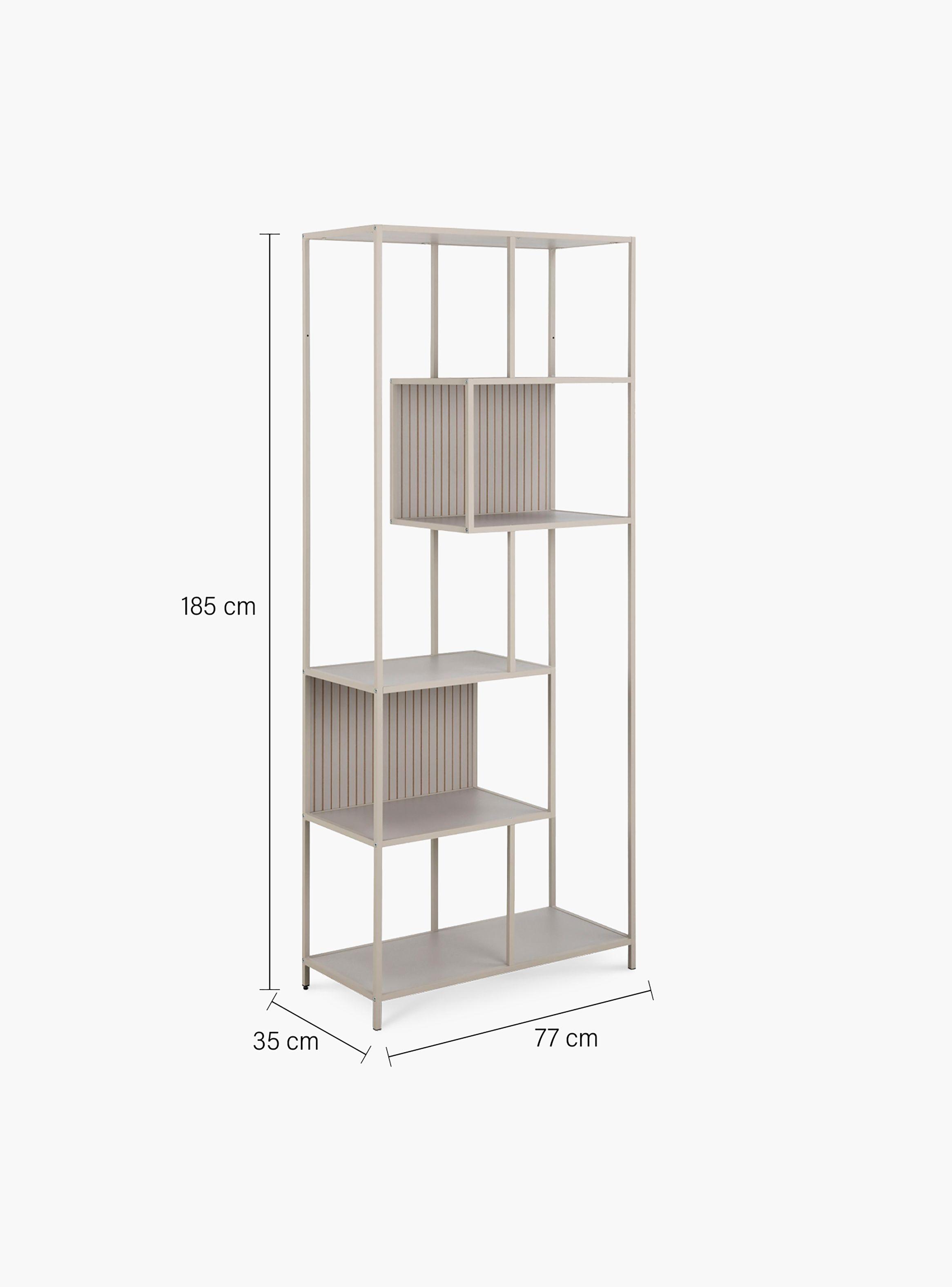 Librero Seaford Taupe-7