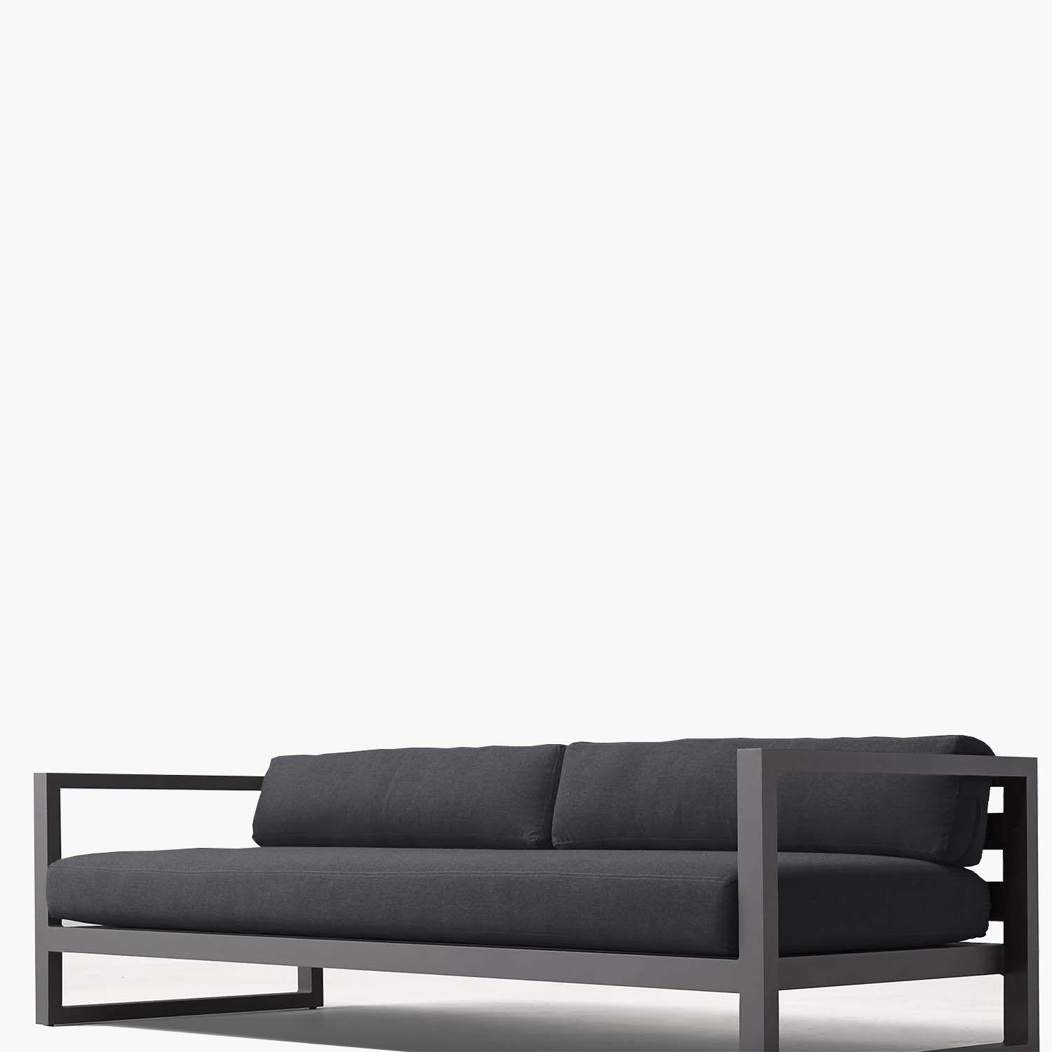 Sofa 3C Terraza Montego LT Gris Oscuro-1