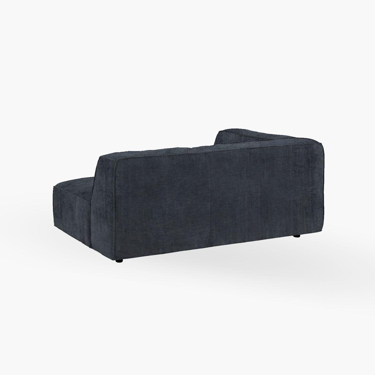 Seccional 2C IZQ Fairfield Gris Oscuro-1