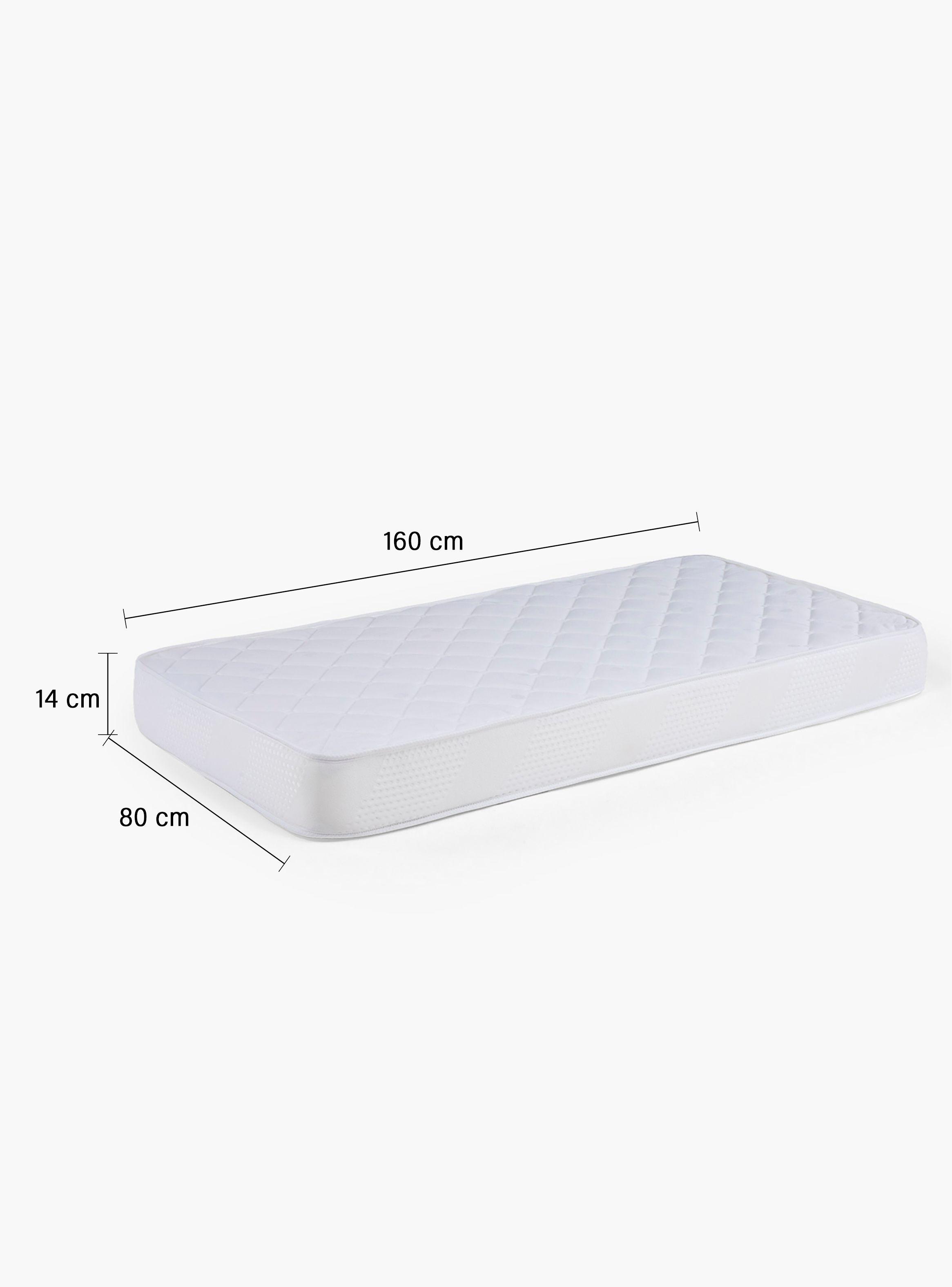 Colchón Infantil Colomba Blanco 160x80 cm-5