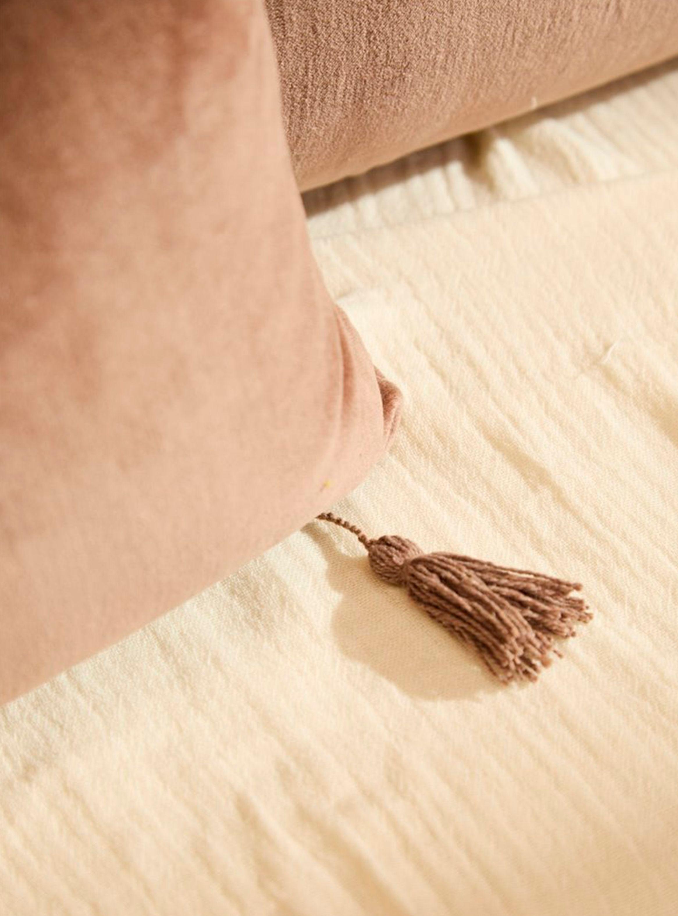 Funda Cojín Velur 45x45 Café-3