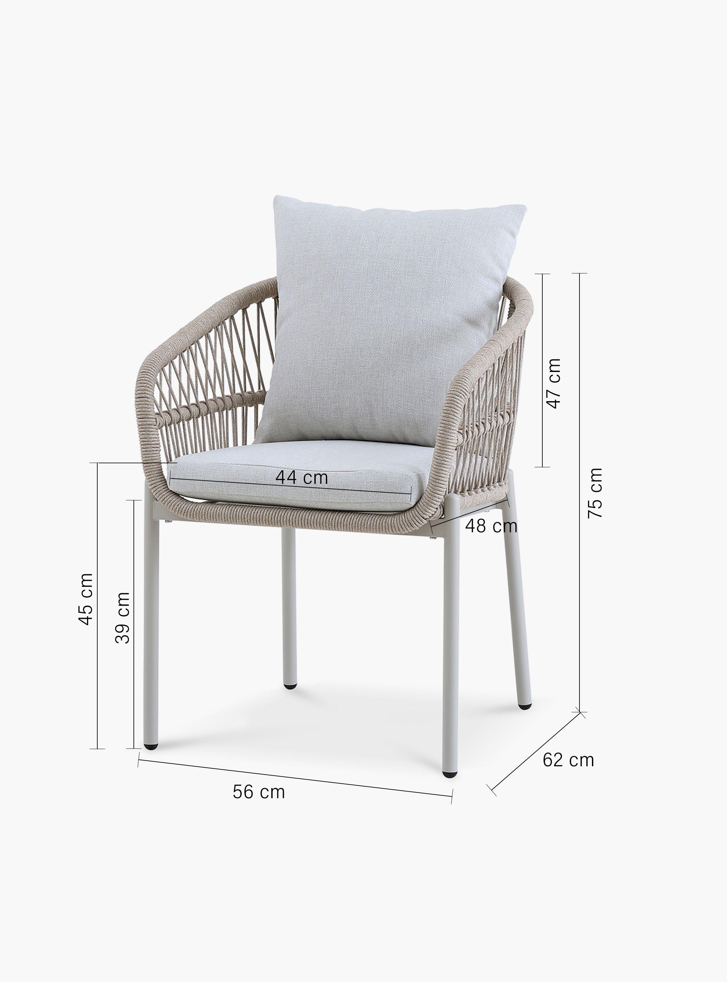 Silla Comedor Rio Beige-4