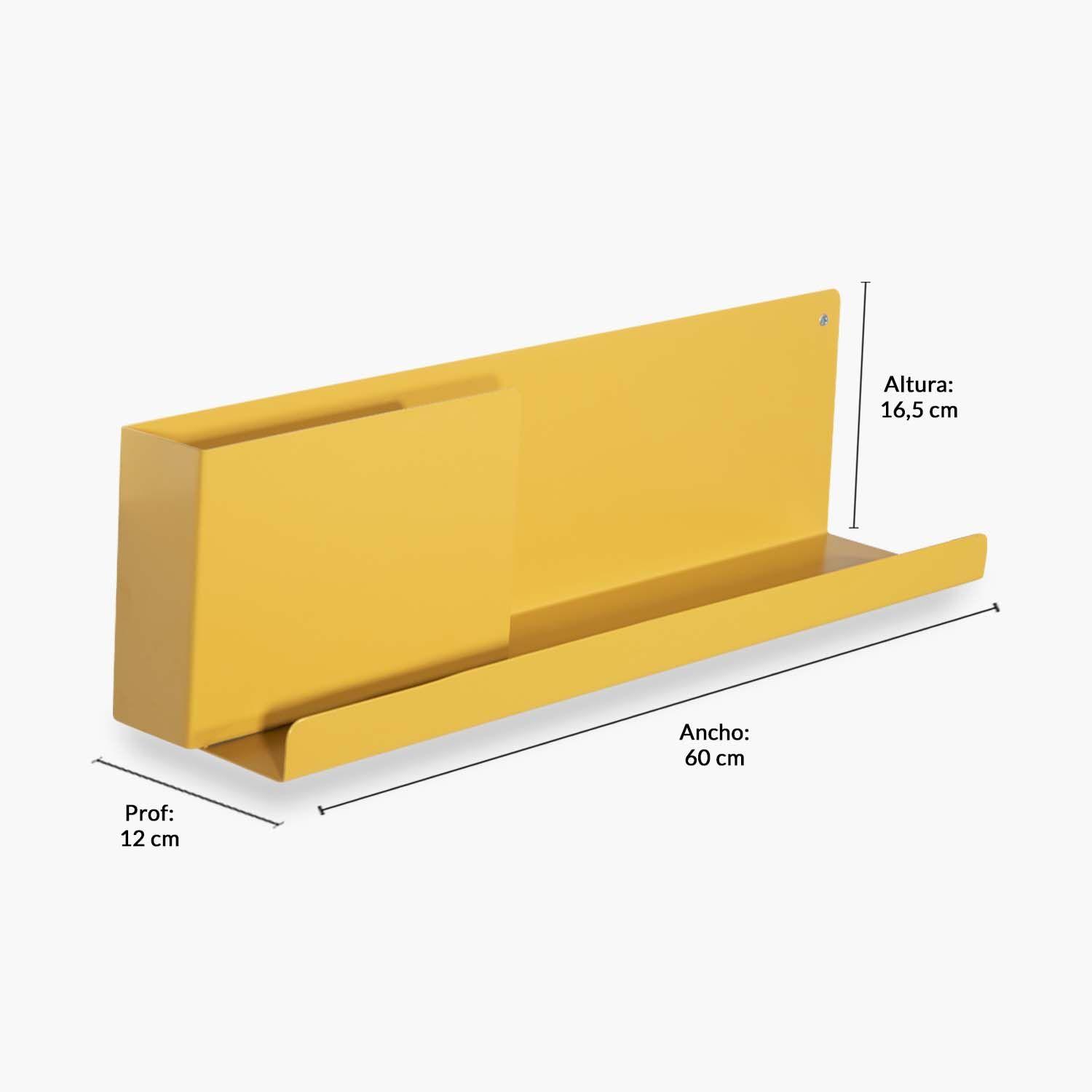 Repisa Wolke Amarillo Pastel-6