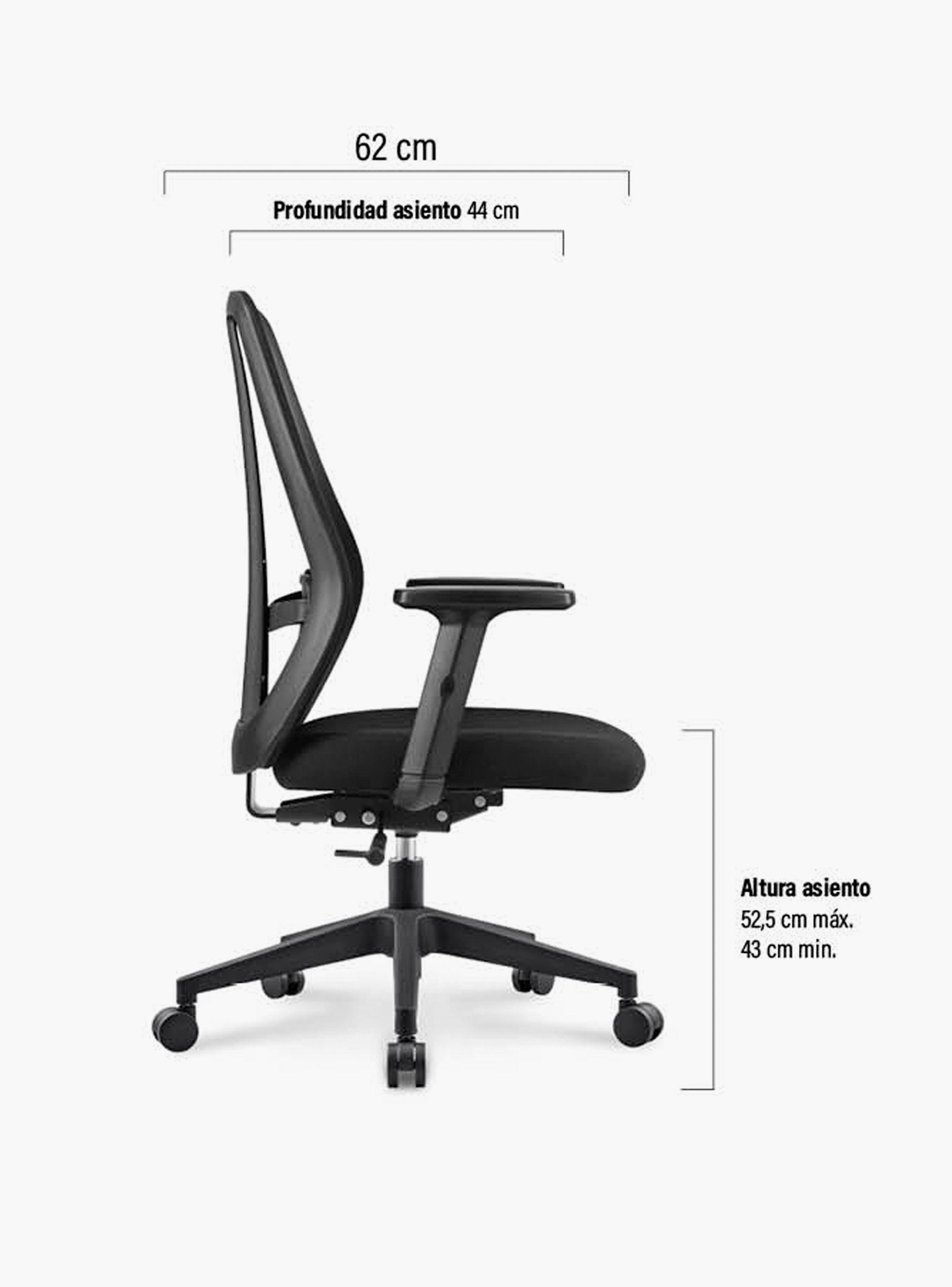 Silla Oficina One Negro-6
