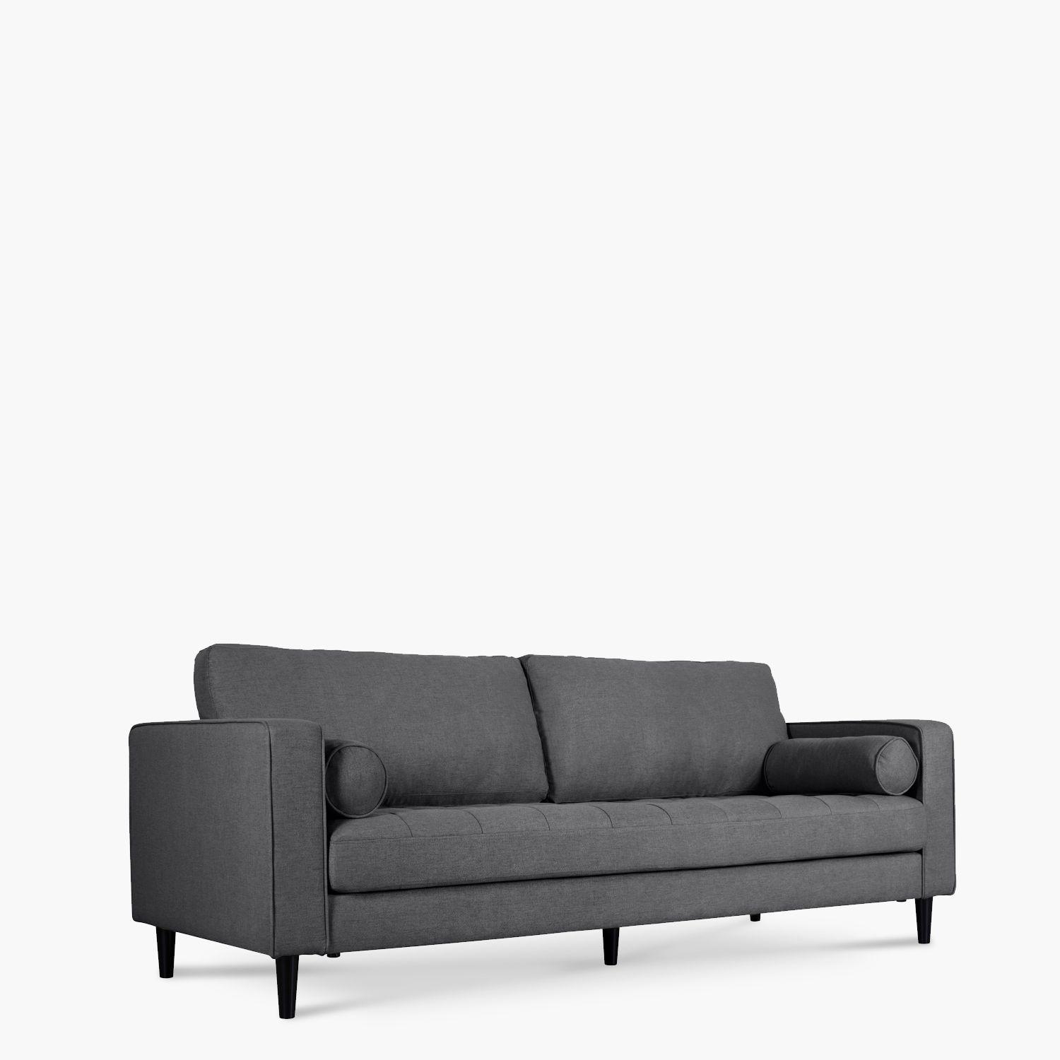 Sofá 3C Leopoldo Grafito-2