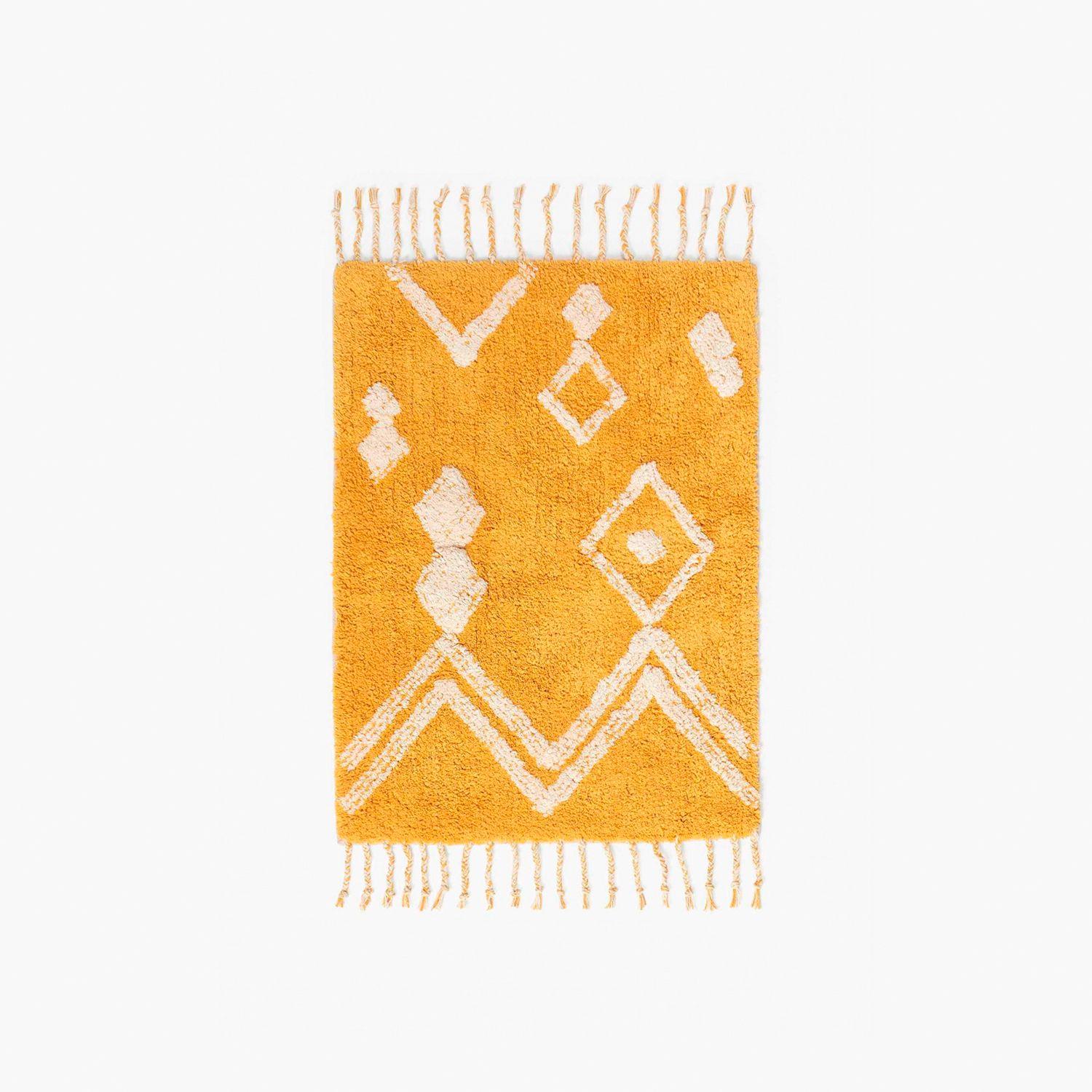 Piso de Baño Fauve 50x70 Mostaza-0