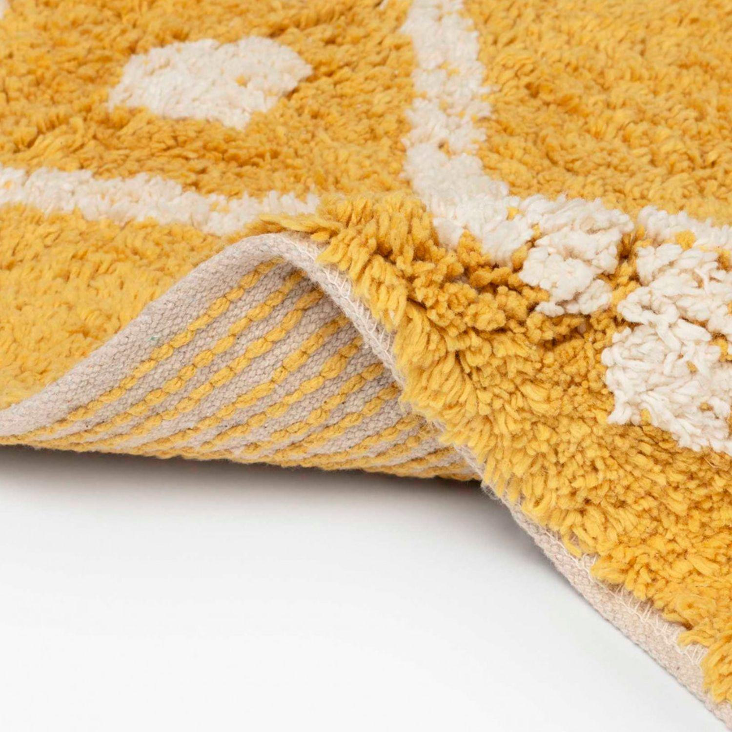 Piso de Baño Fauve 50x70 Mostaza-1