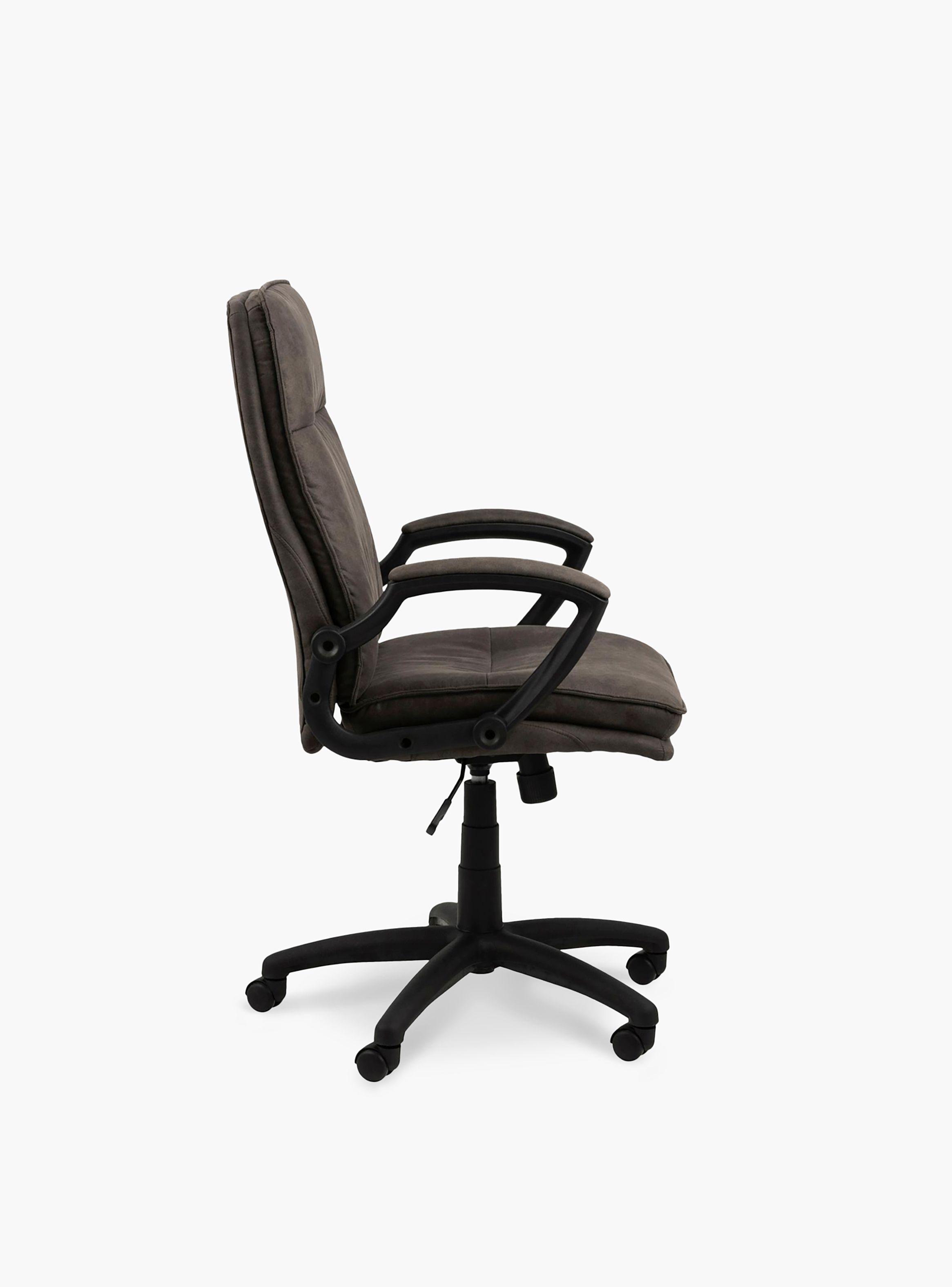 Silla Diseño Home Office York Gris Oscuro-3