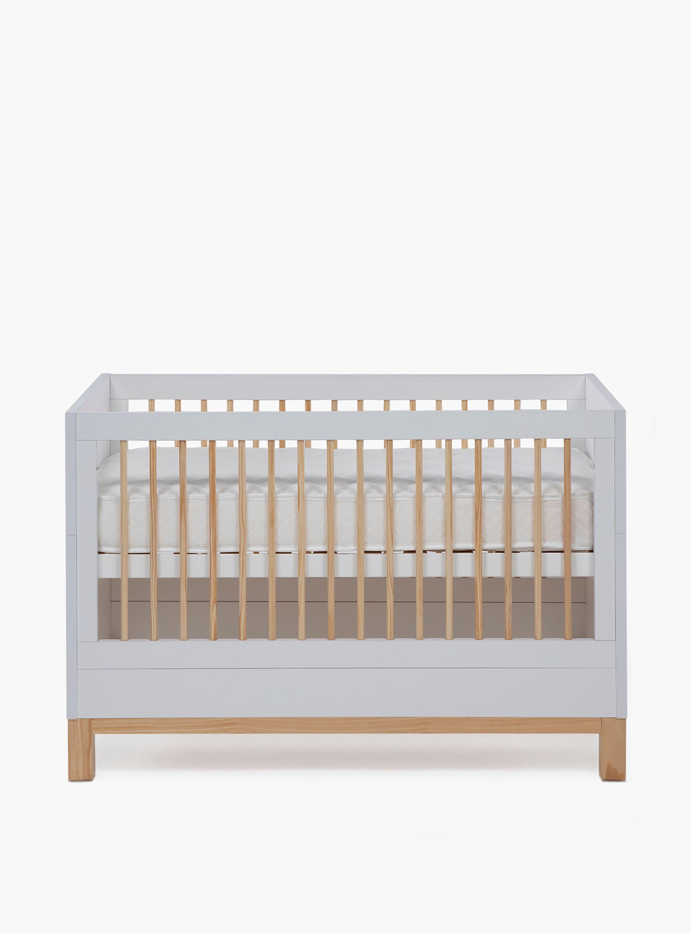 Cuna 3 en 1 Elena Natura/Blanco-2
