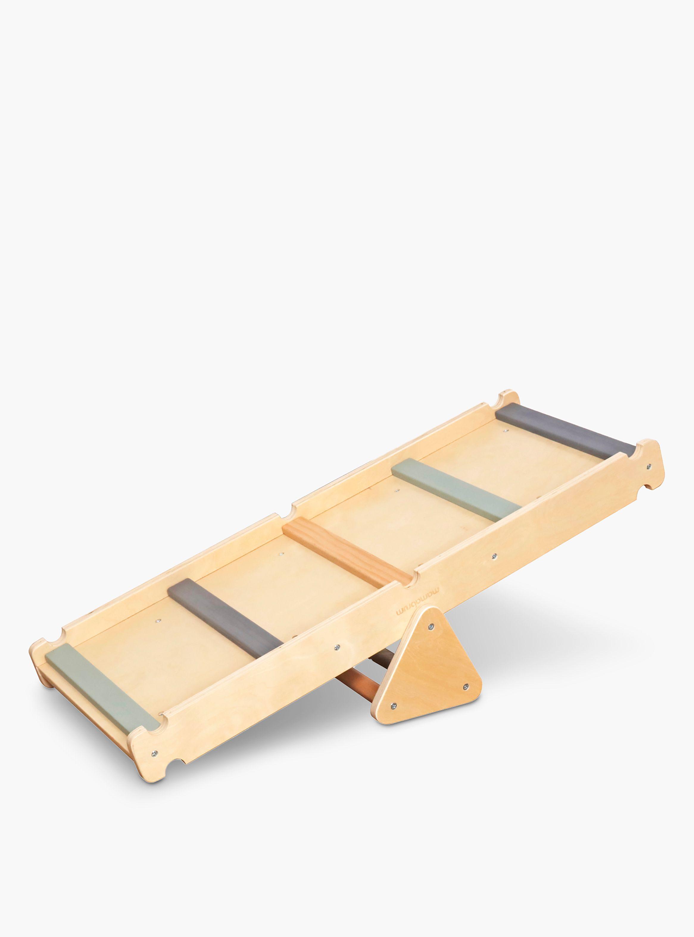 Set Triángulo Pikler con rampa de Madera Infantil Facundo Multicolor-2
