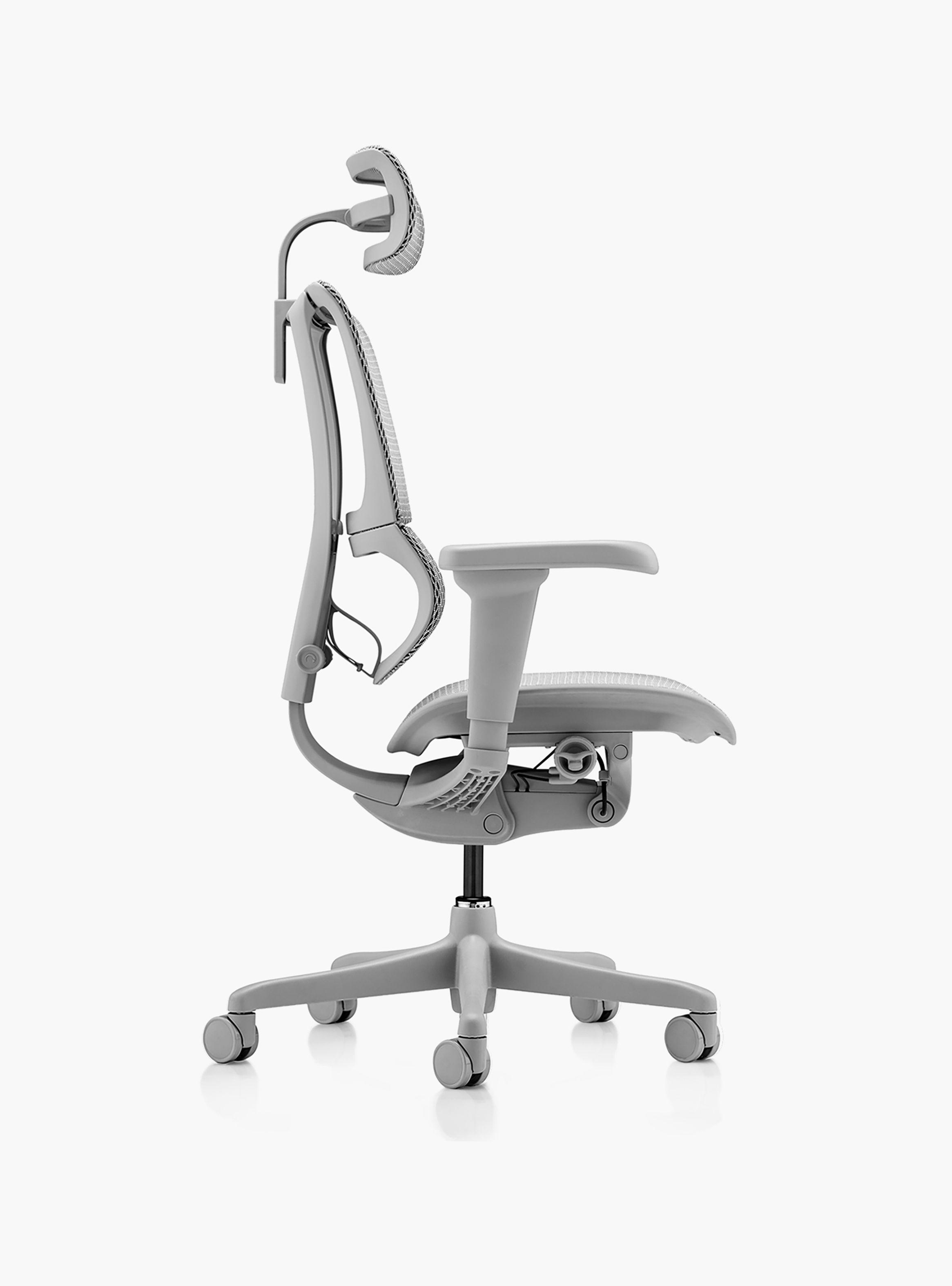 Silla IOO Ultra Gris claro c/cabecero-3