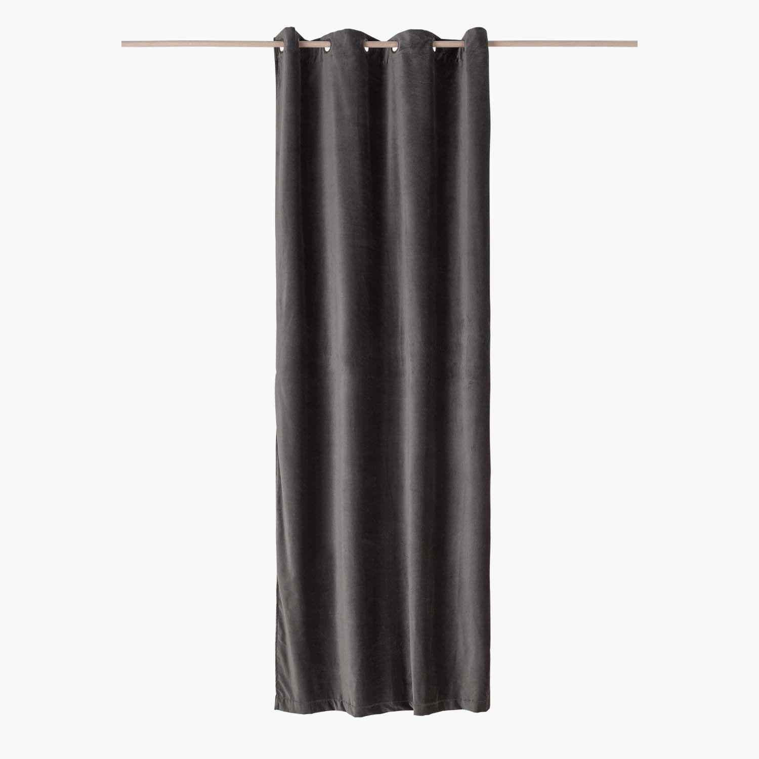 Cortina Velur 140x280 Negro-0