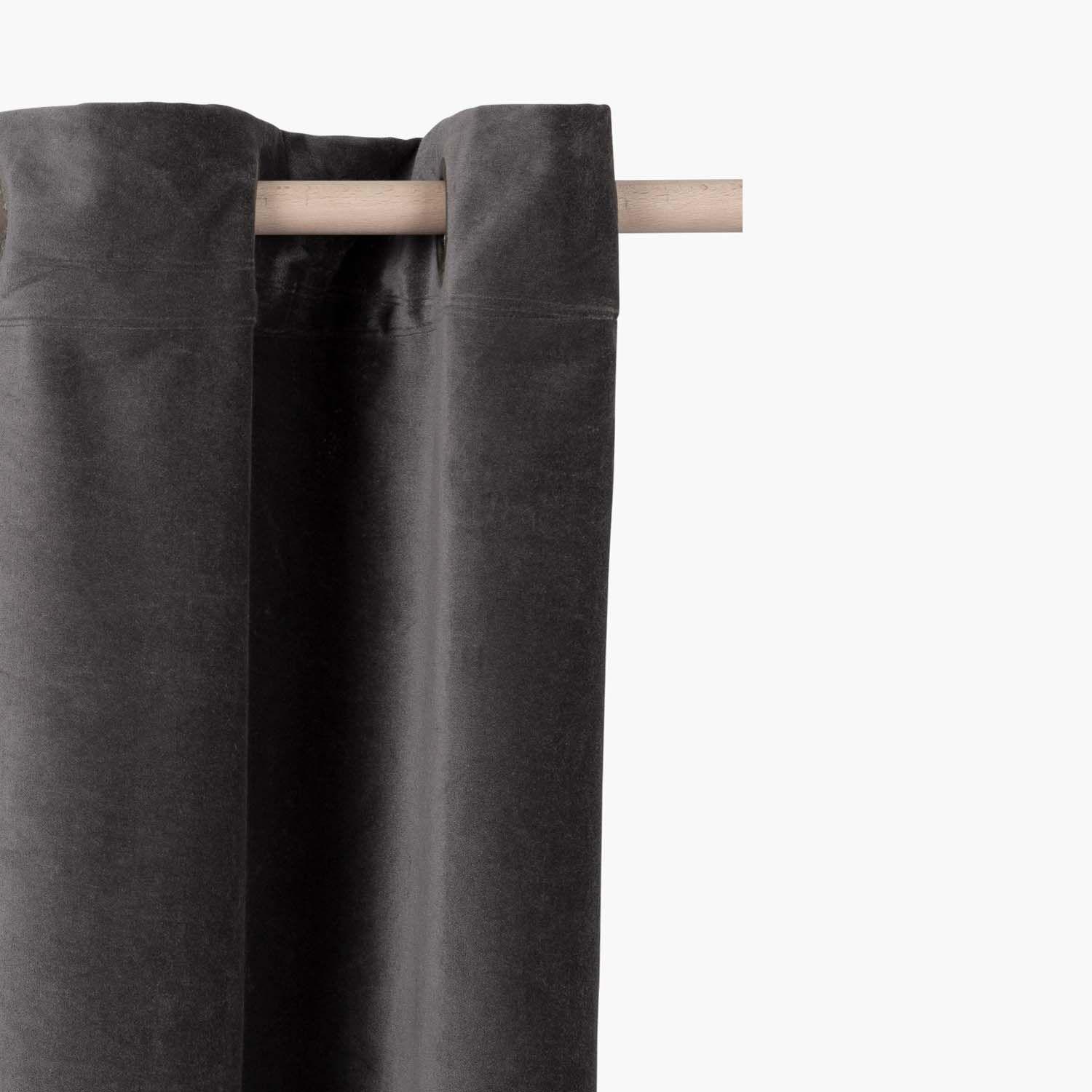 Cortina Velur 140x280 Negro-1