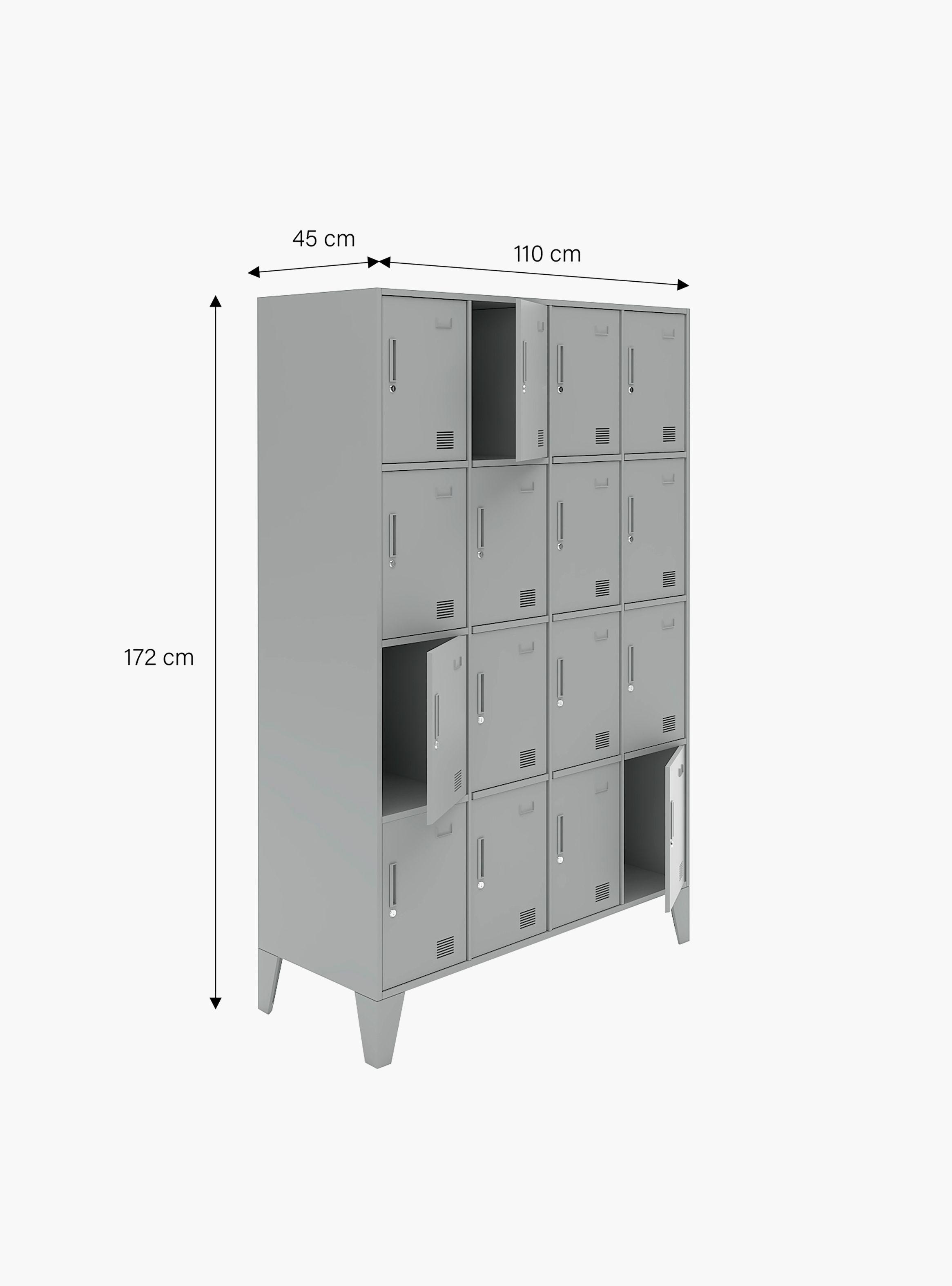 Locker metálico L4A4-2