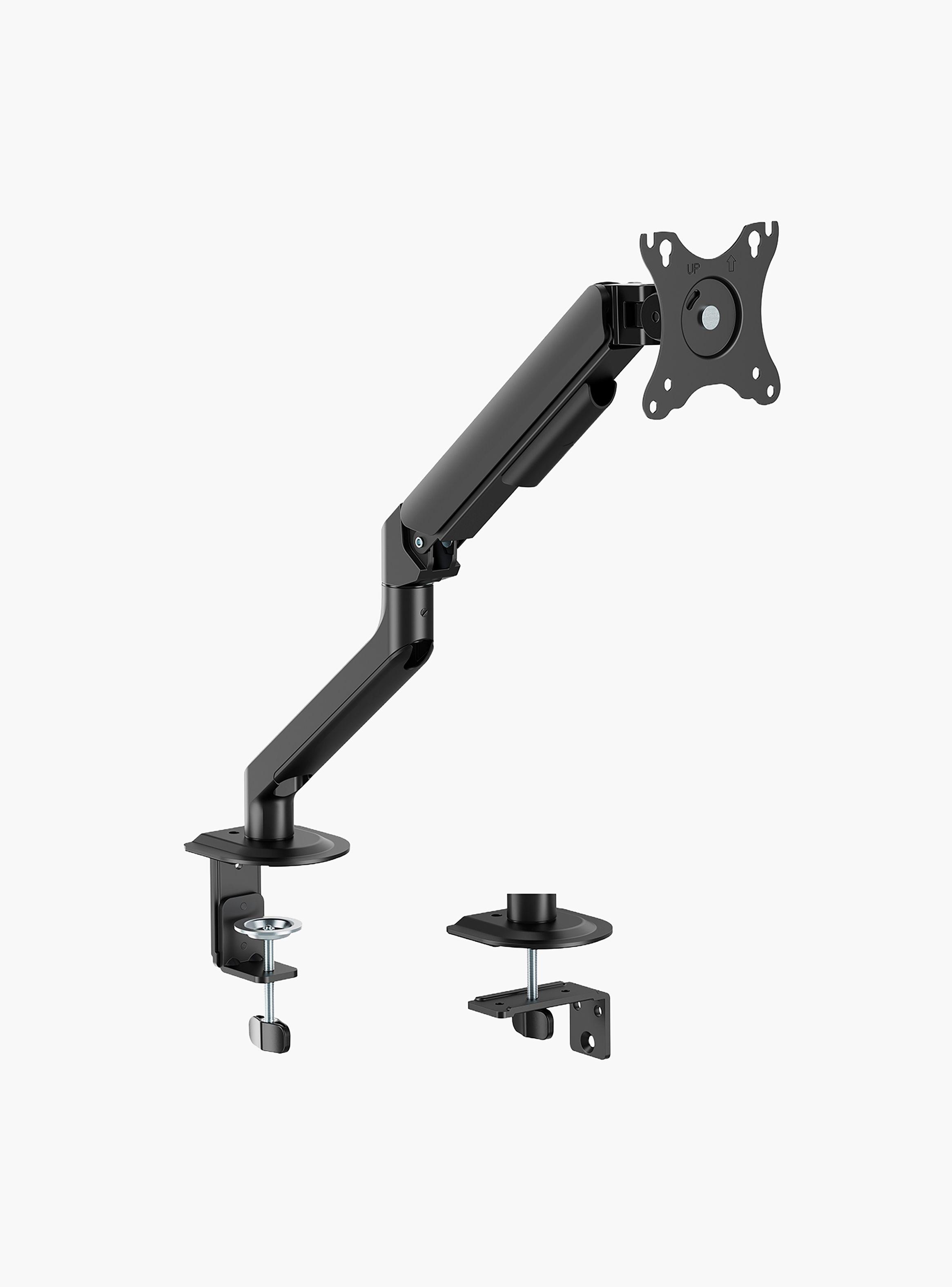 Soporte Monitor Escritorio Simple V2 Negro-4