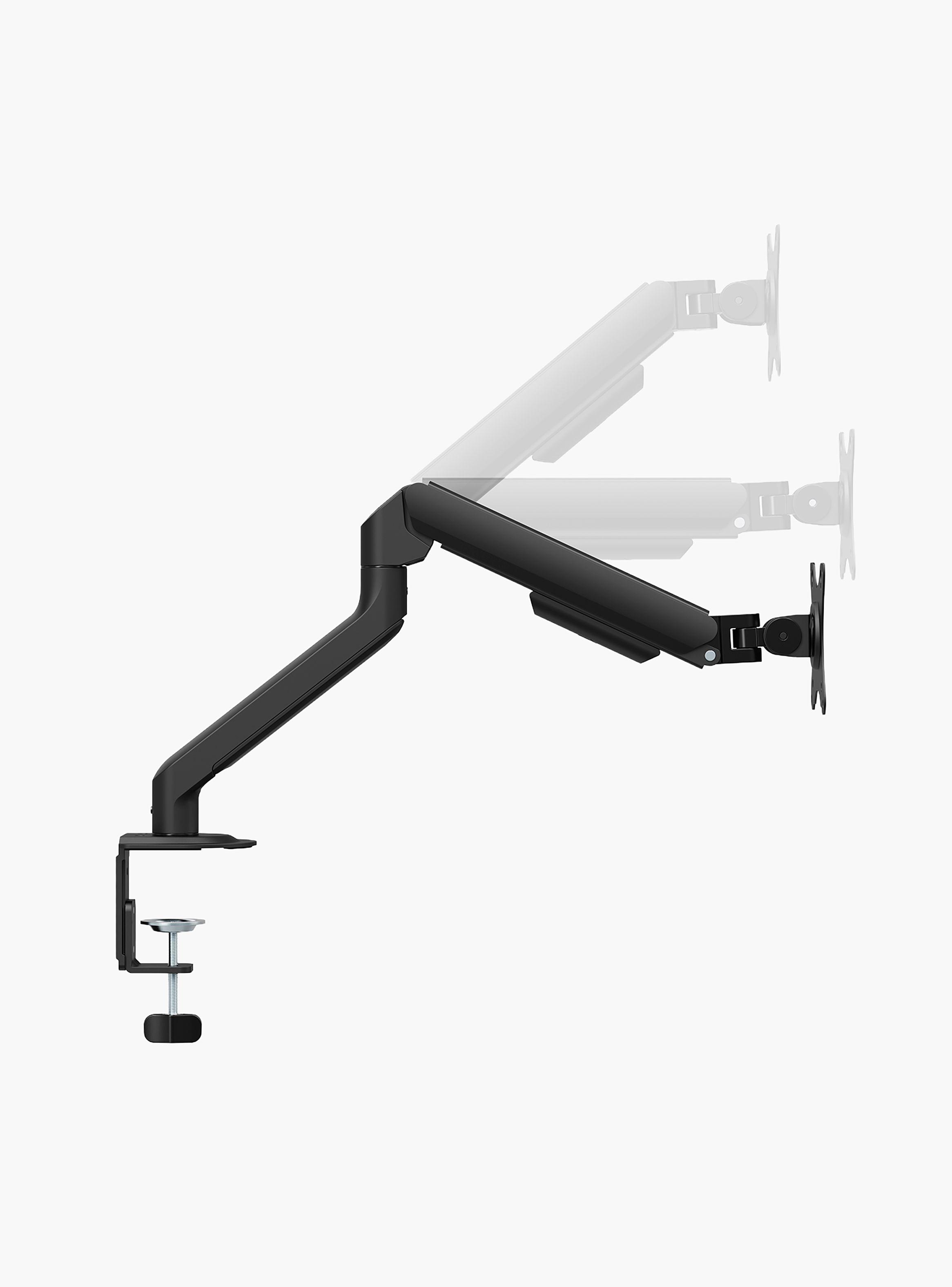 Soporte Monitor Escritorio Simple V2 Negro-5