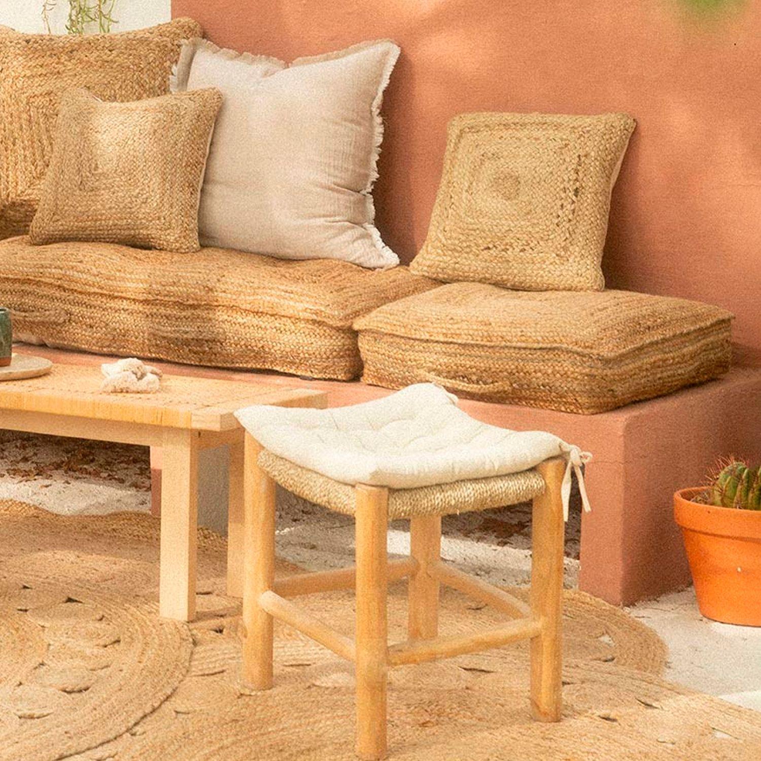 Cojin de suelo Yute Ural 60x60x13-3