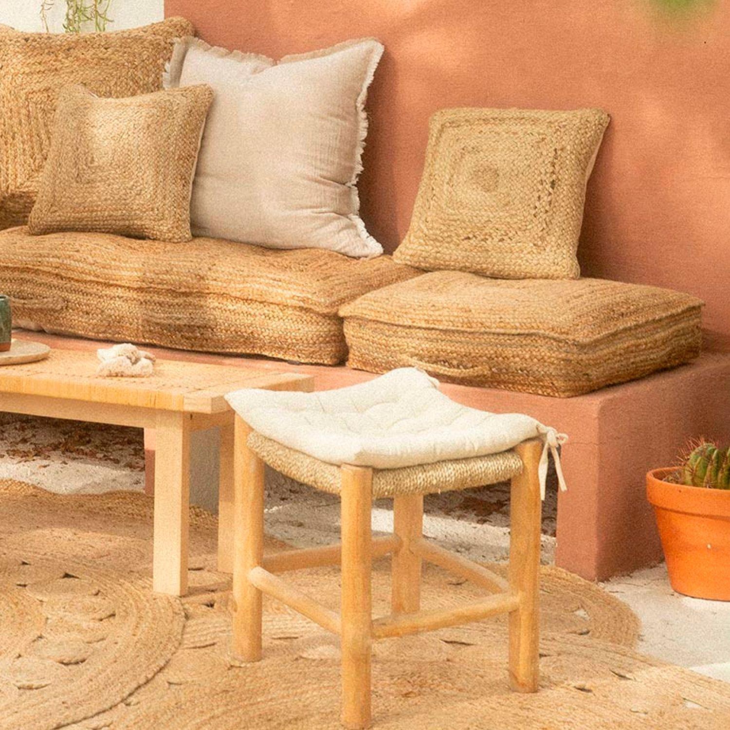 Cojín de Suelo Yute Ural 60x60x13-3