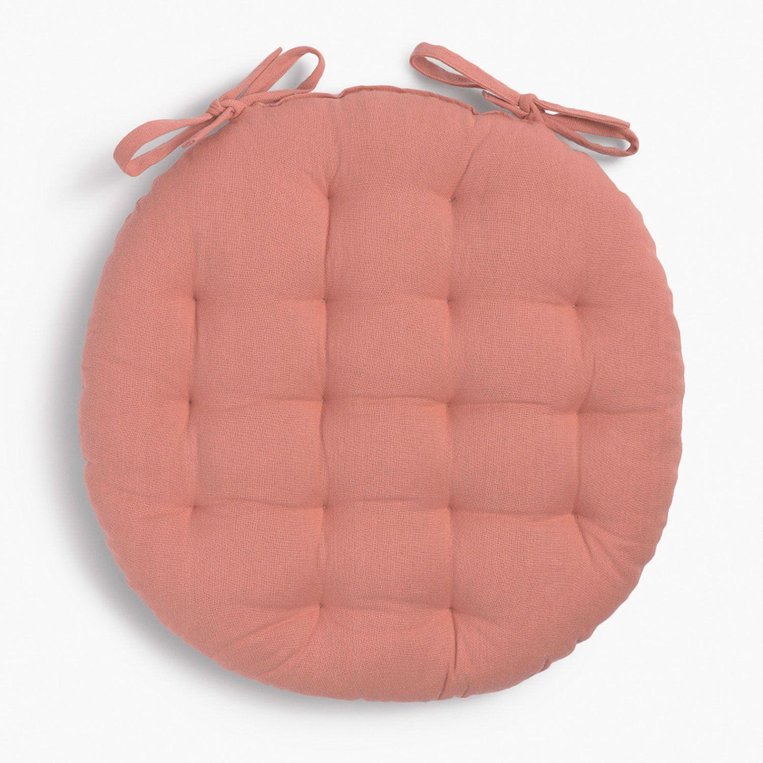 Cojín de Silla Algodón Gavema 40ø Coral-0