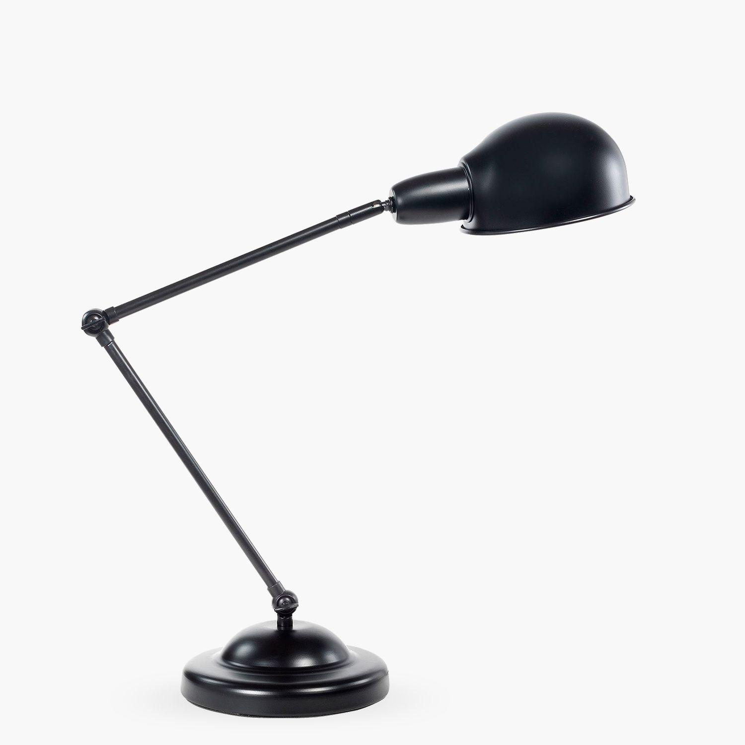 Lámpara de Mesa Abbey Réplica Negro-1