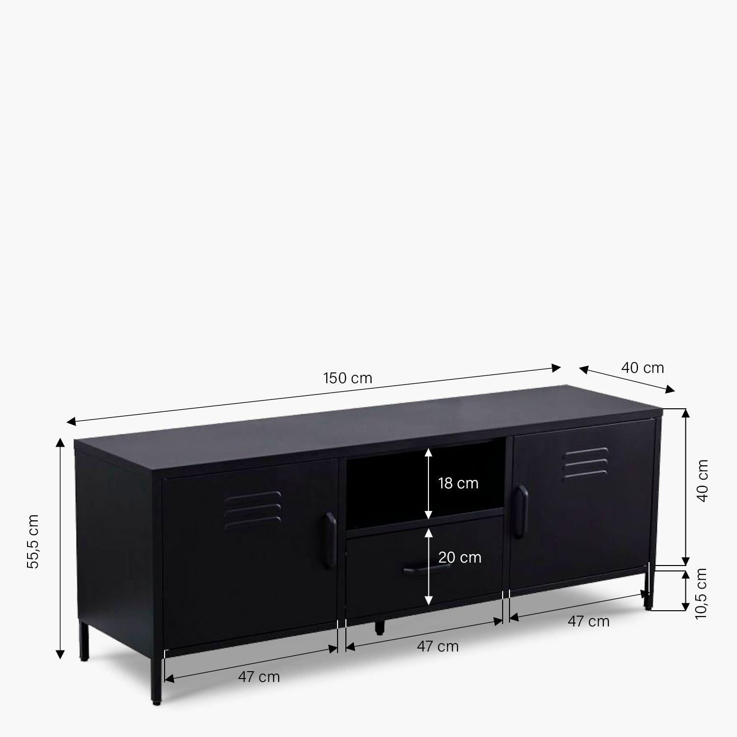 Arrimo medio Barry Negro-3