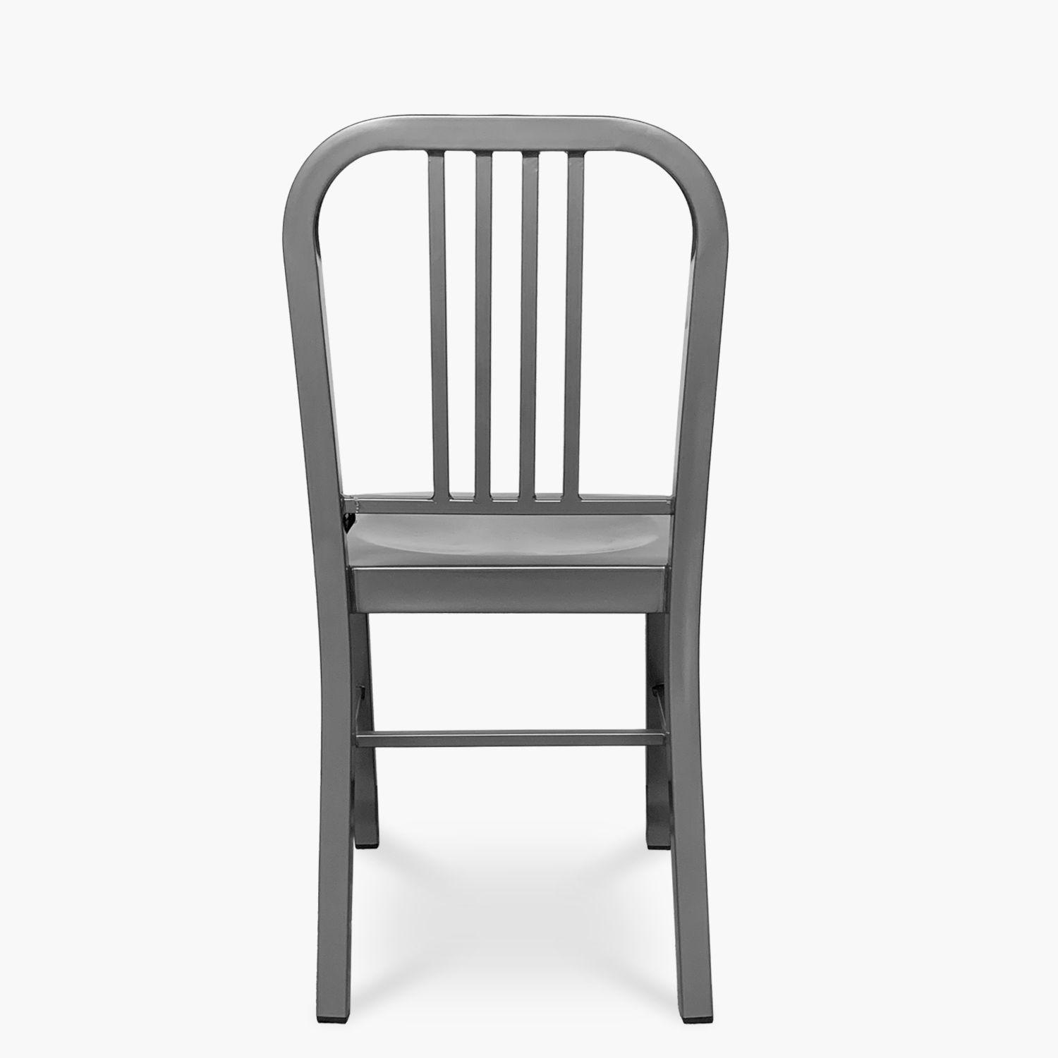 Silla Metálica Navy Gris-3