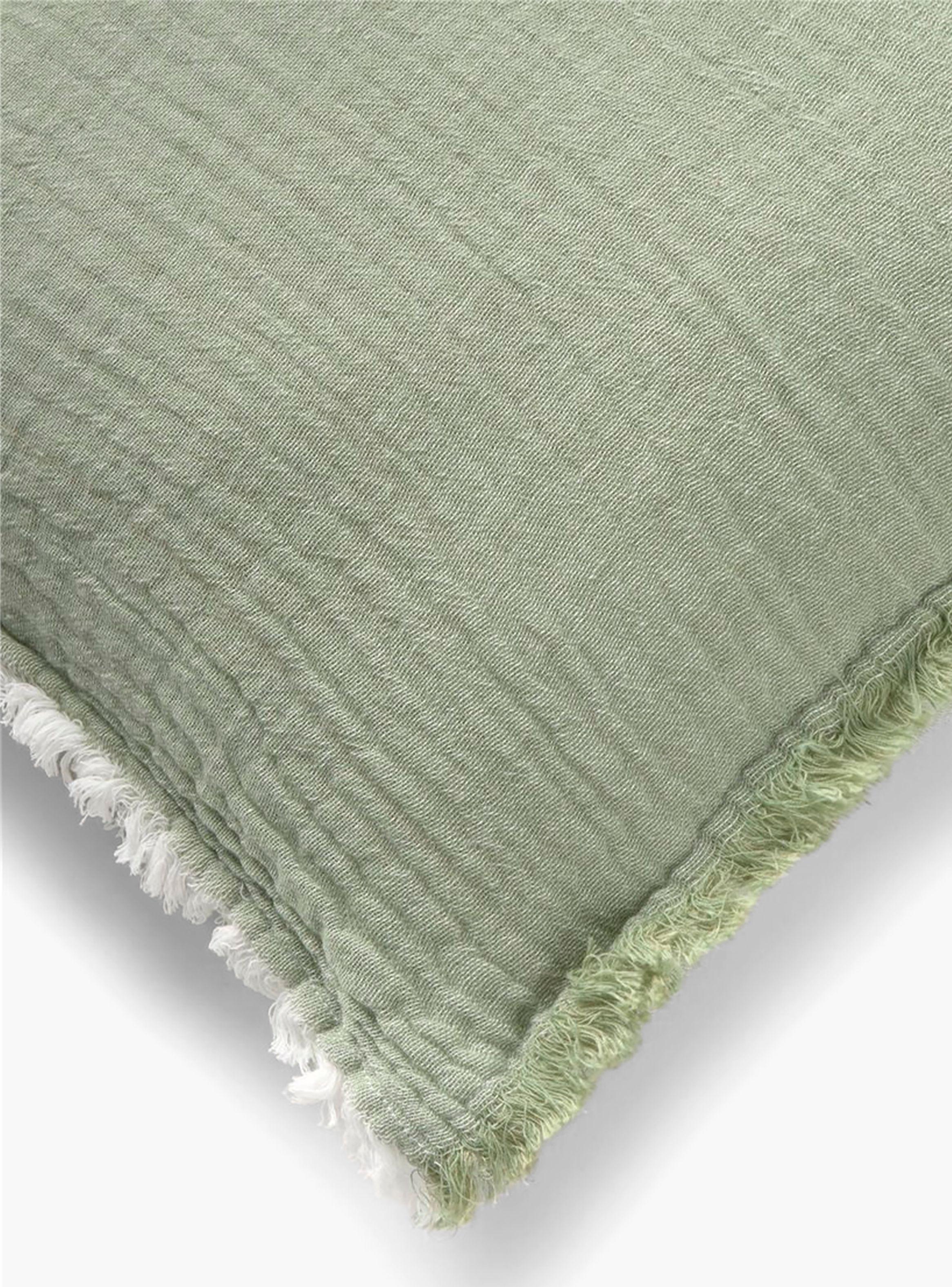 Funda Cojín Layer2 Verde 60x60-2