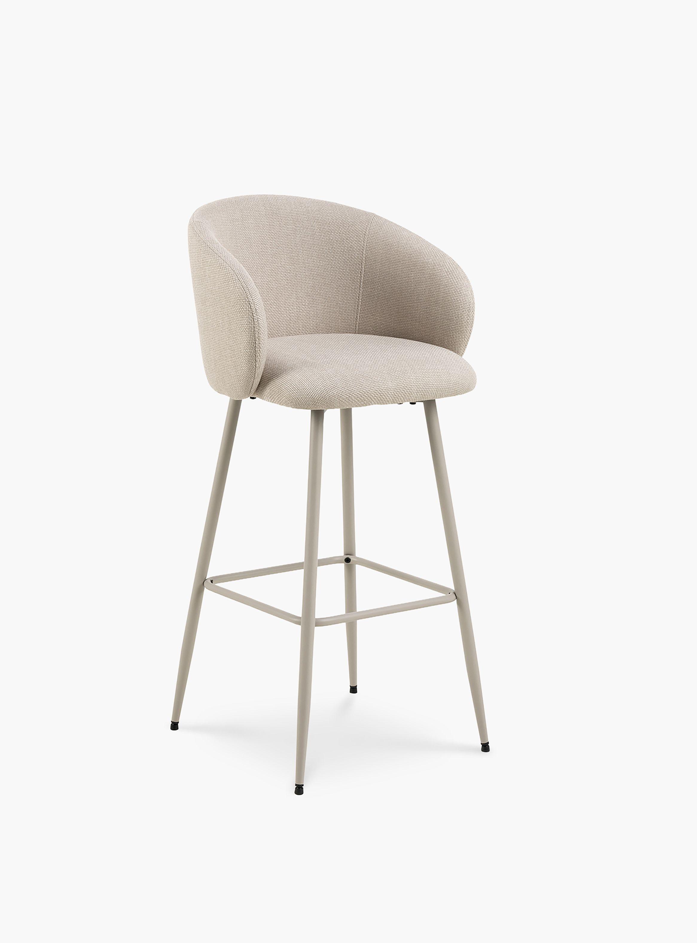 Pack 2 Taburete Eleanor Beige-2