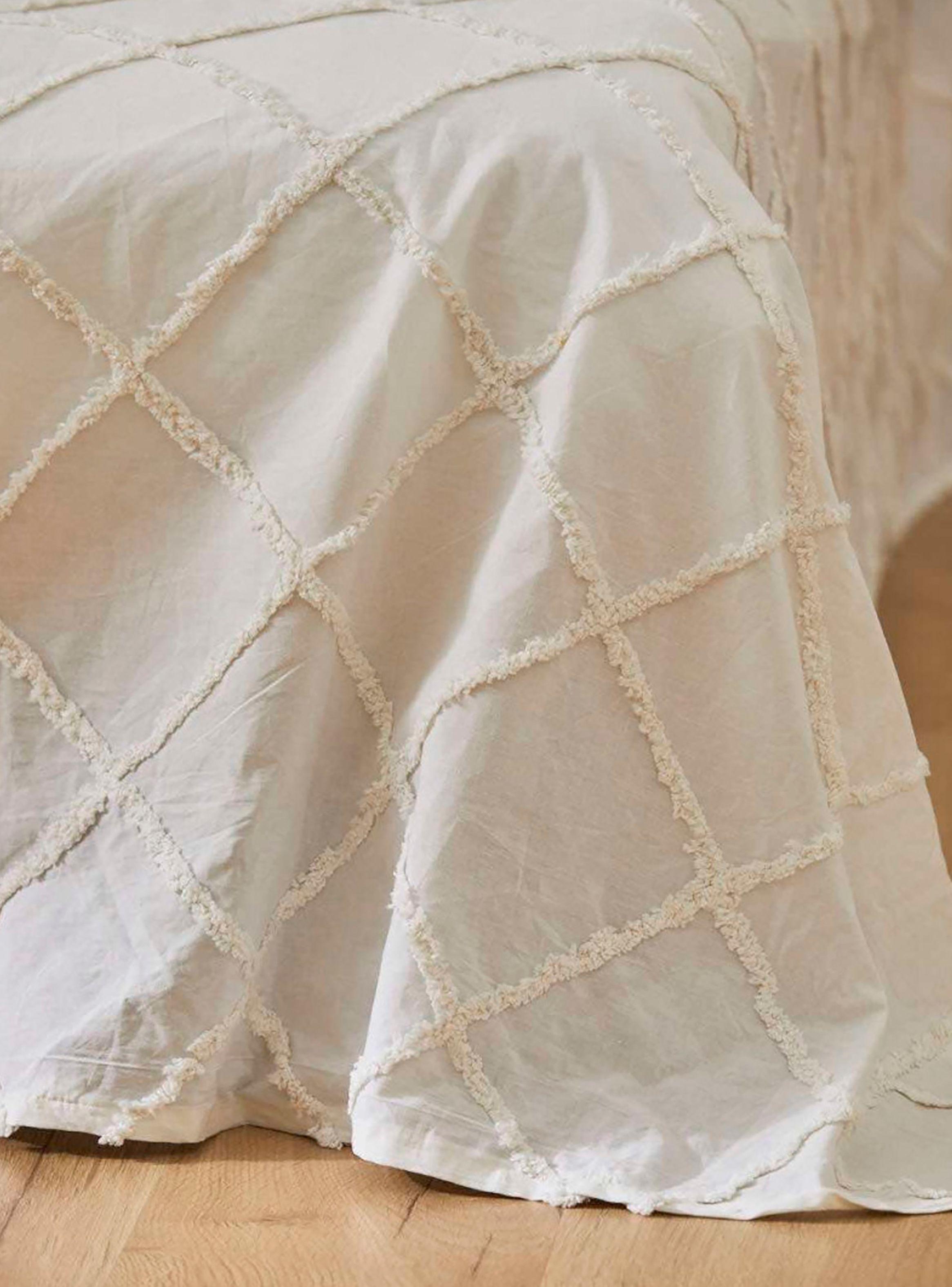 Colcha Royal2 Blanco 240x260 (cama 2 plazas o Queen)-4