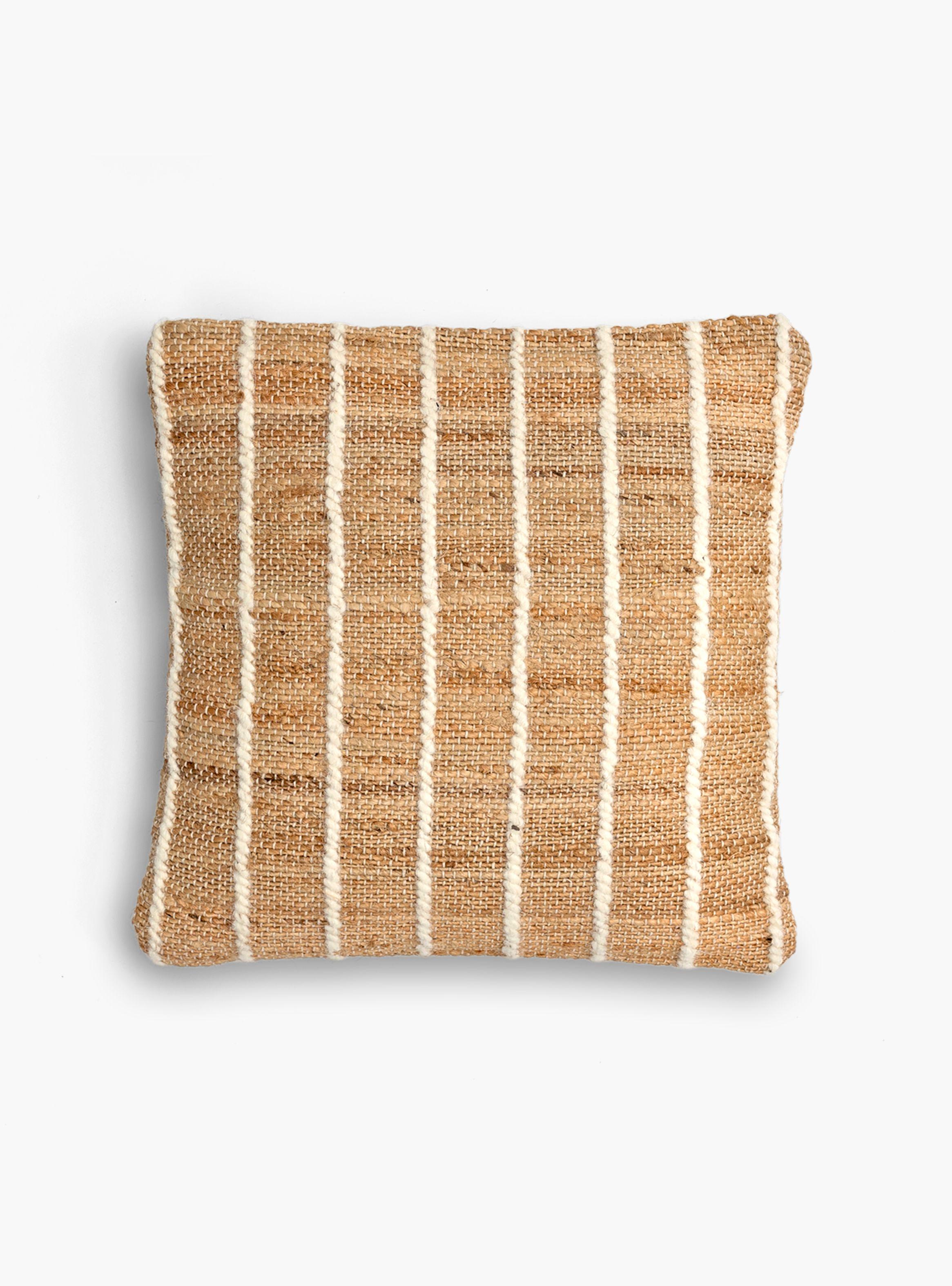 Cojín Yute/Lana Álamo 45x45-0