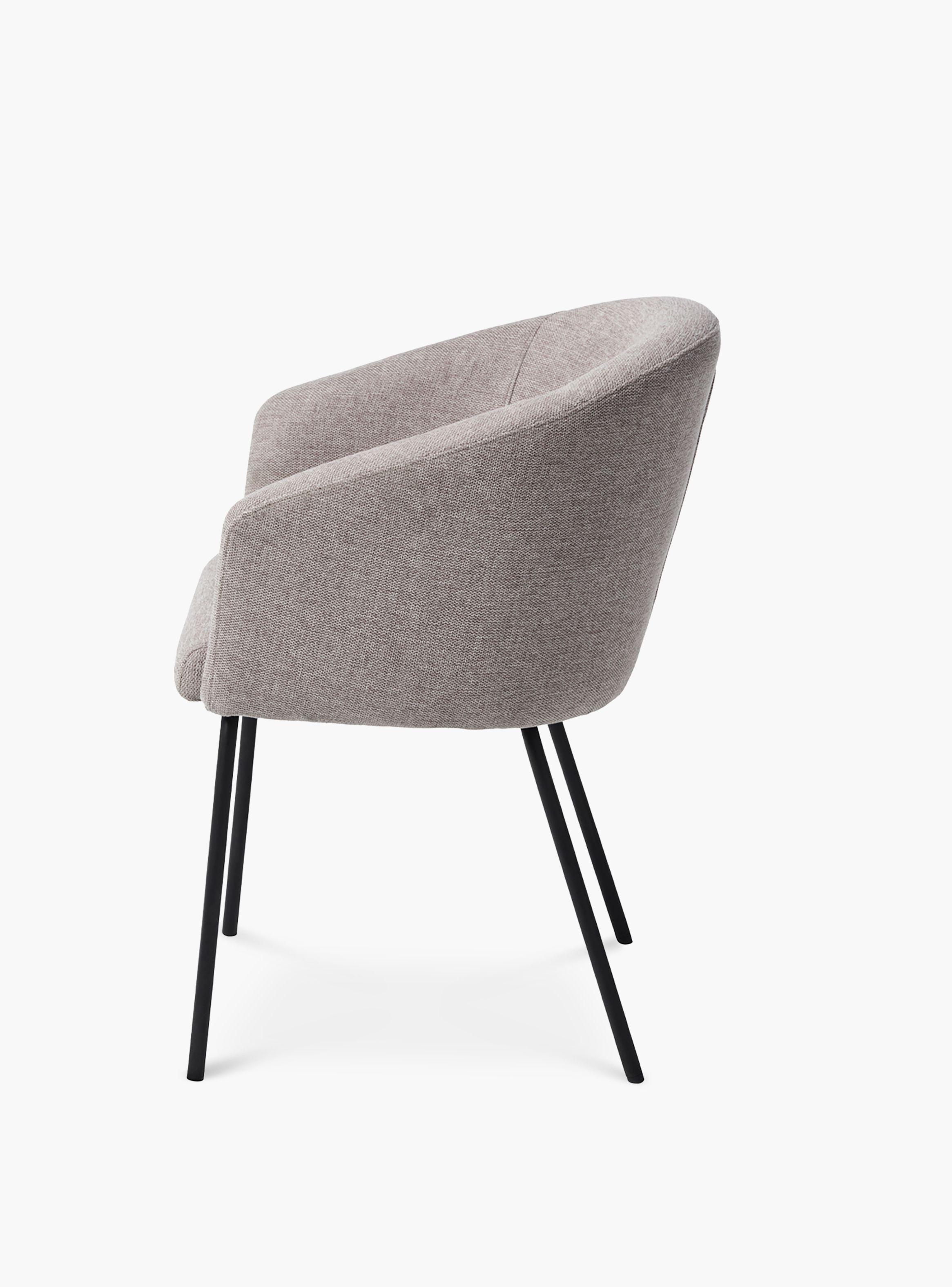 Silla Tapiz Easton Gris claro-3