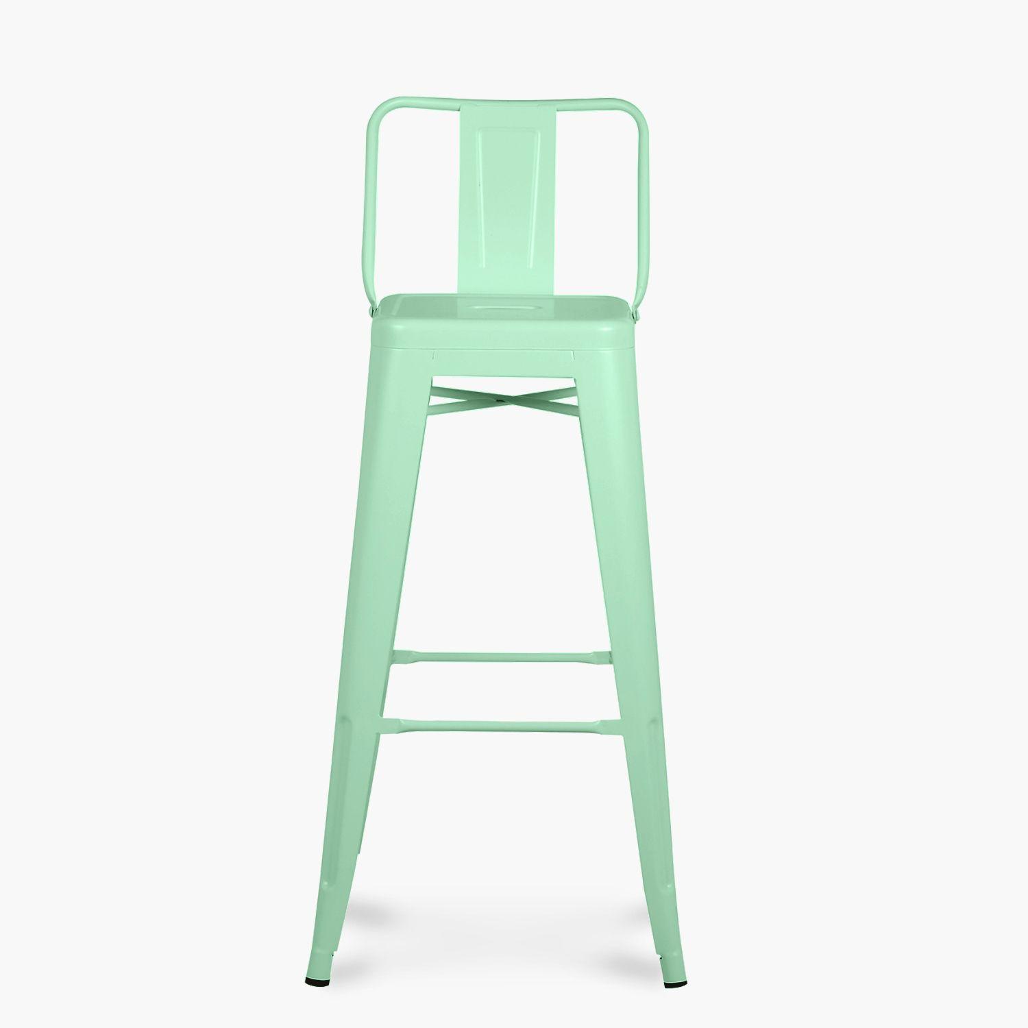 Taburete Alto 77 Tolix c/resp Menta-1