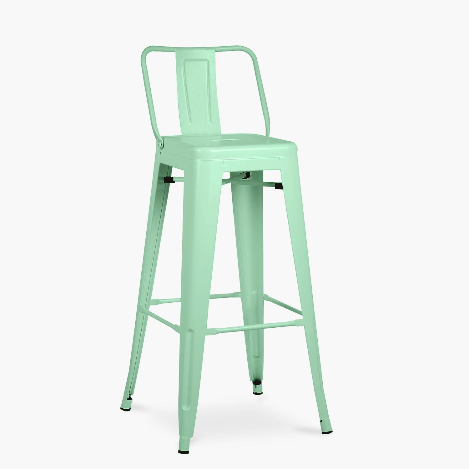 Taburete Alto 77 Tolix c/resp Menta-3