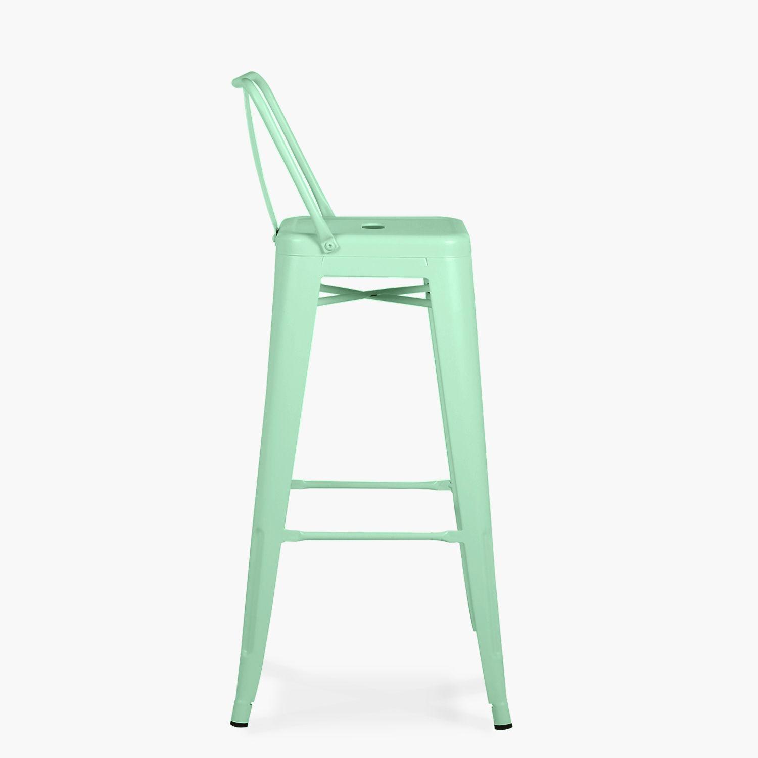 Taburete Alto 77 Tolix c/resp Menta-5
