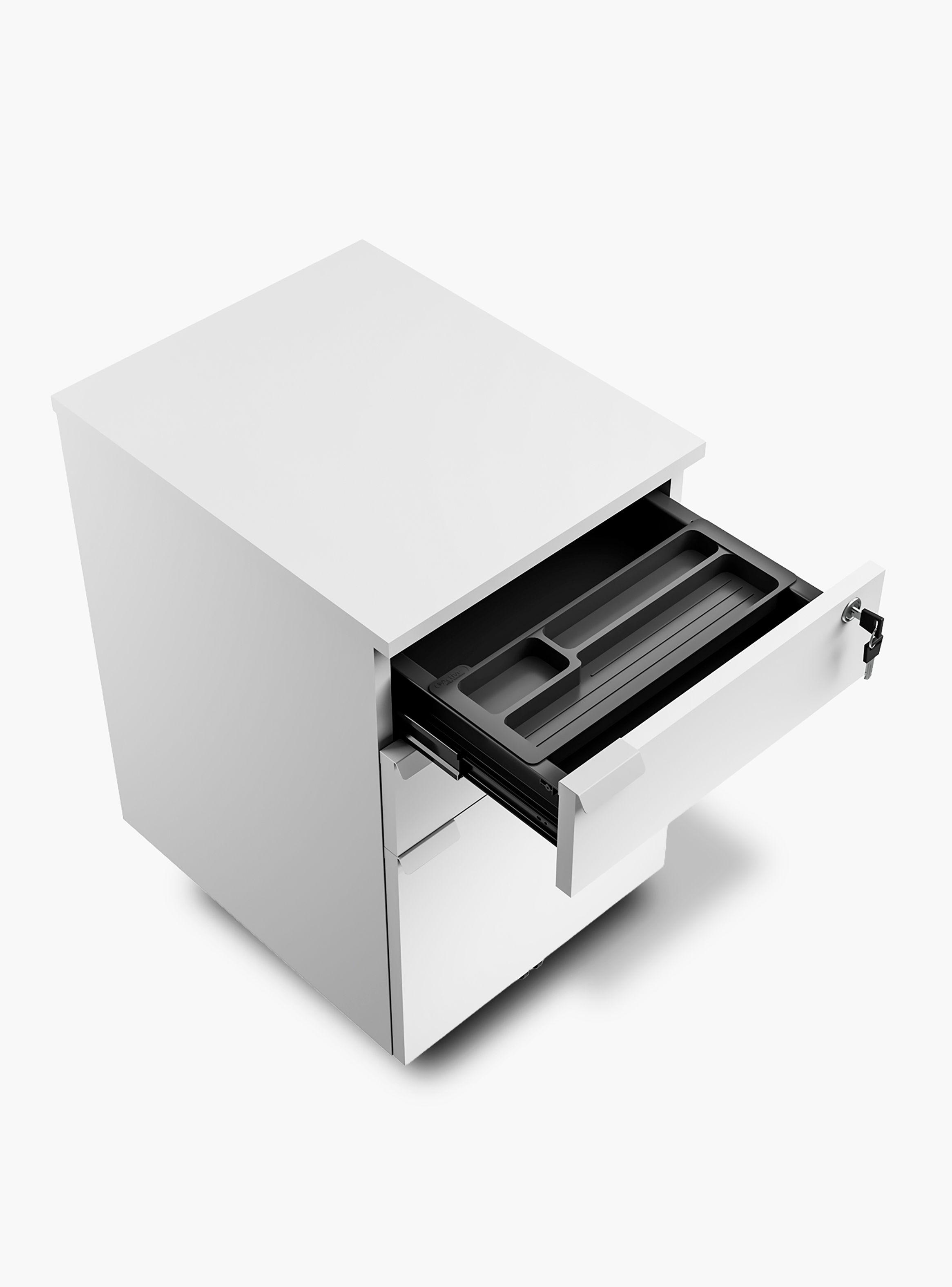 Cajonera Melamina Space BBF Blanco-3