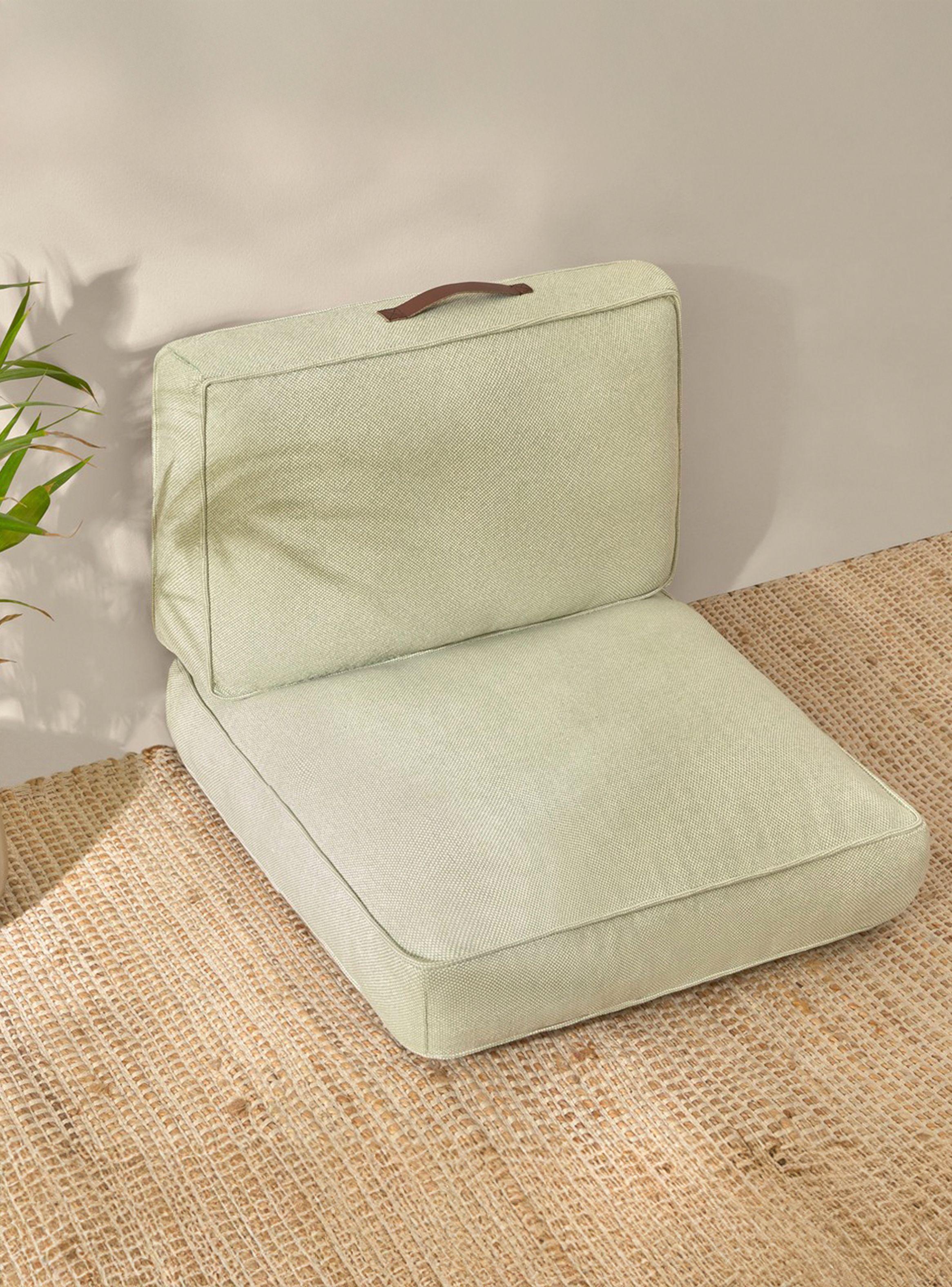 Funda Cojín Trichi 60x60 Verde-4