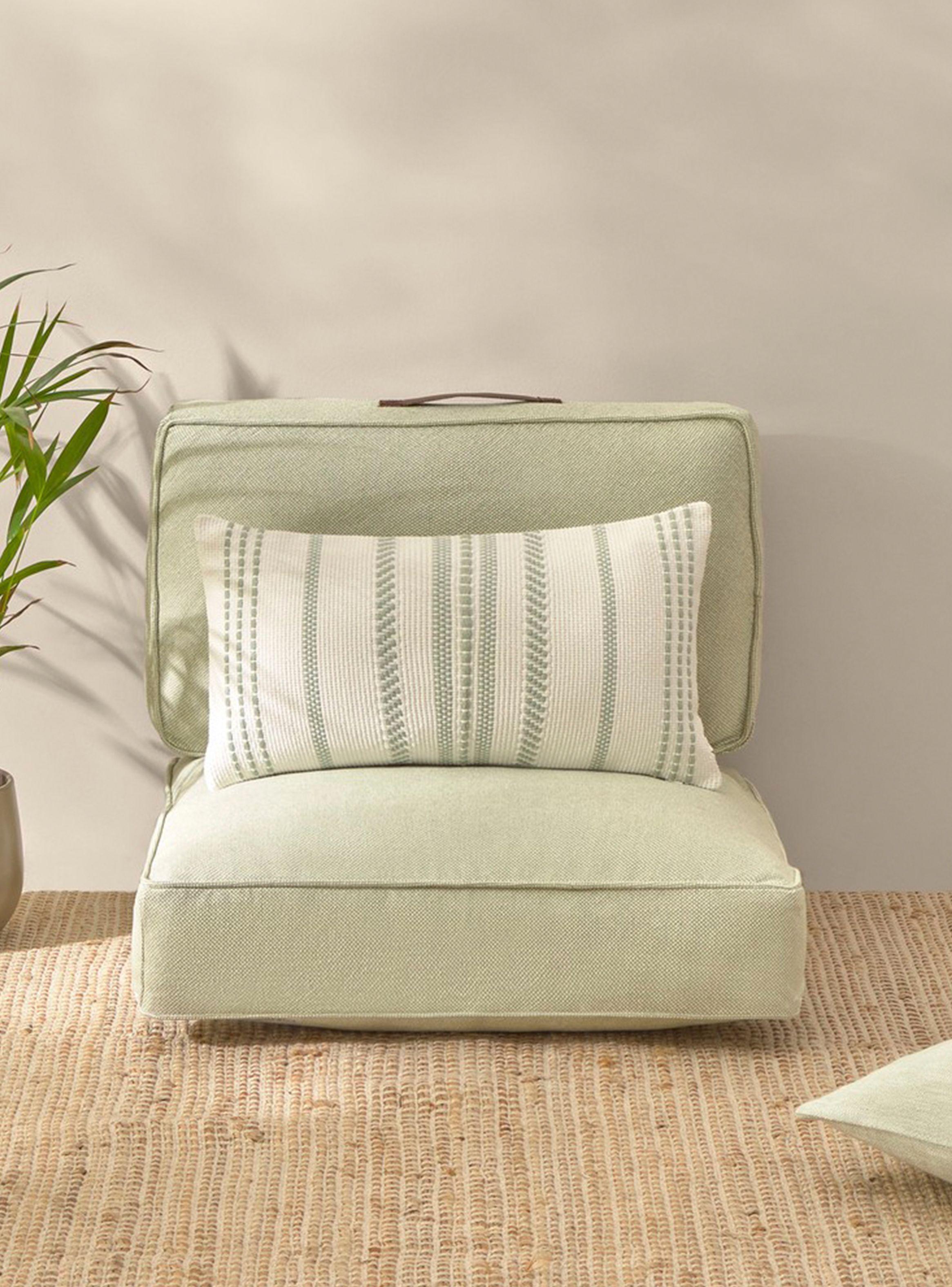 Funda Cojín Trichi 60x60 Verde-5