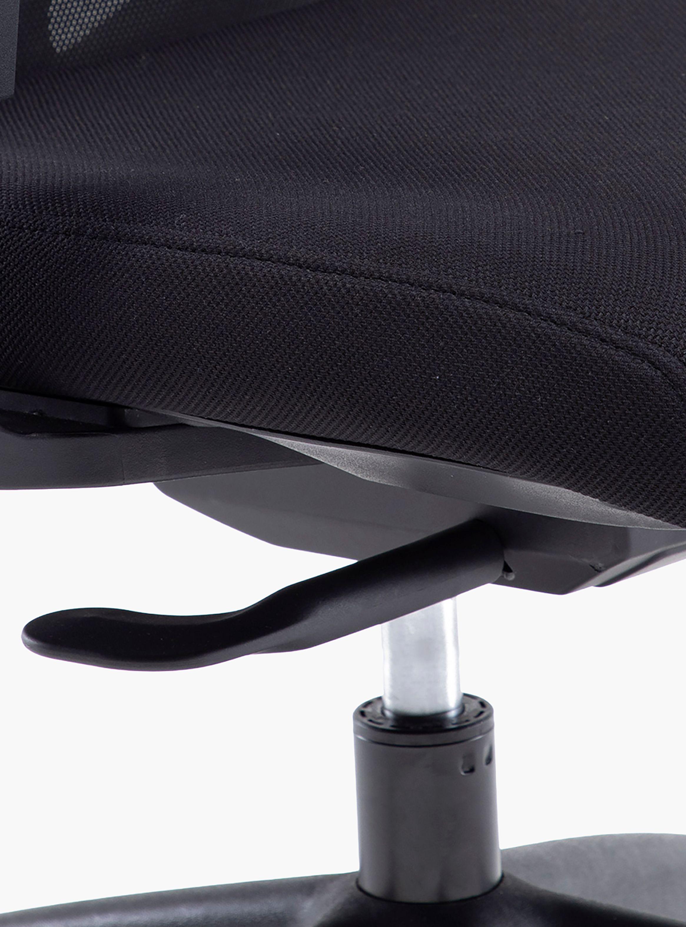 Silla Oficina Focus Negro con cabecero-5