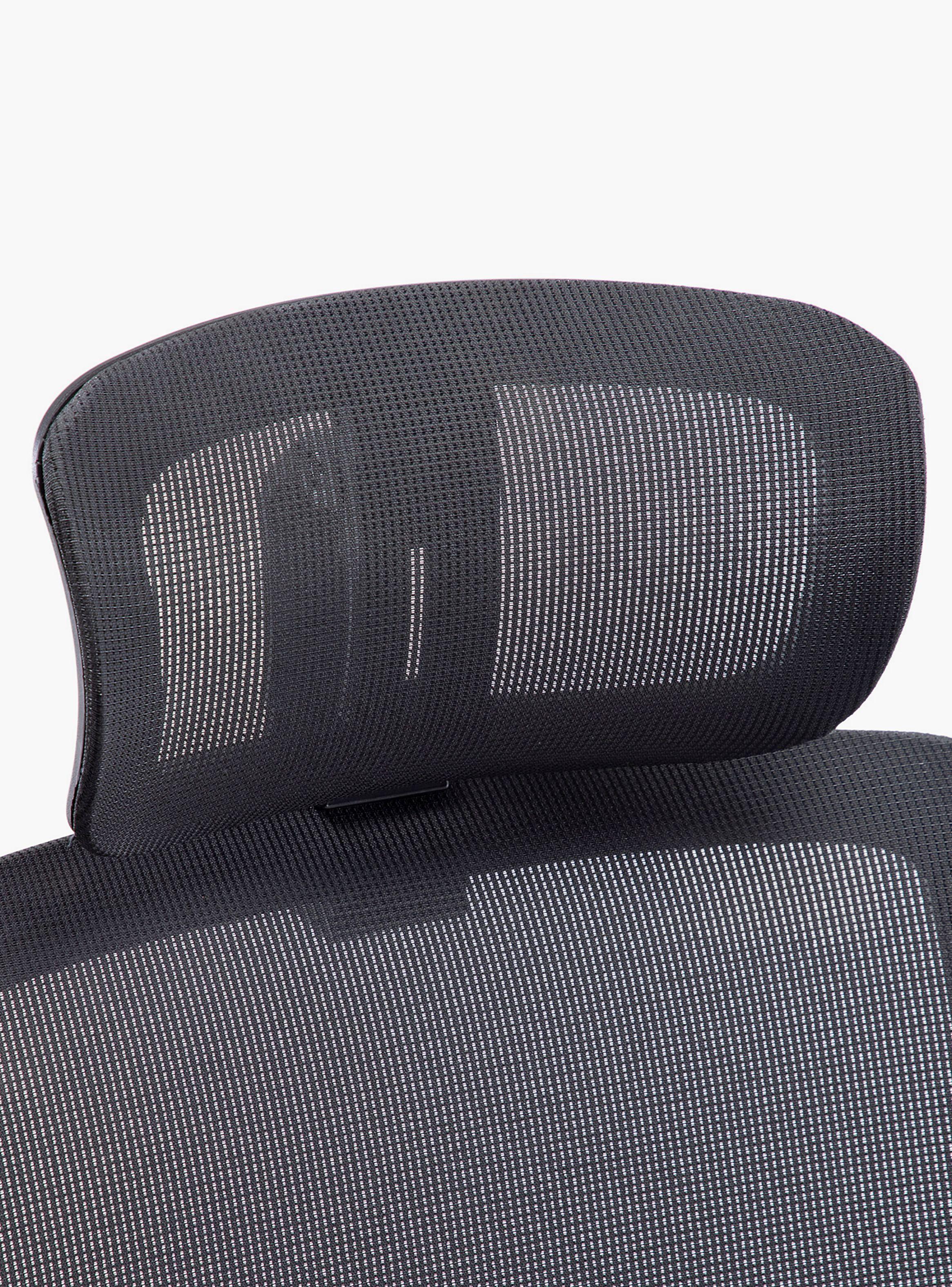 Silla Oficina Focus Negro con cabecero-8