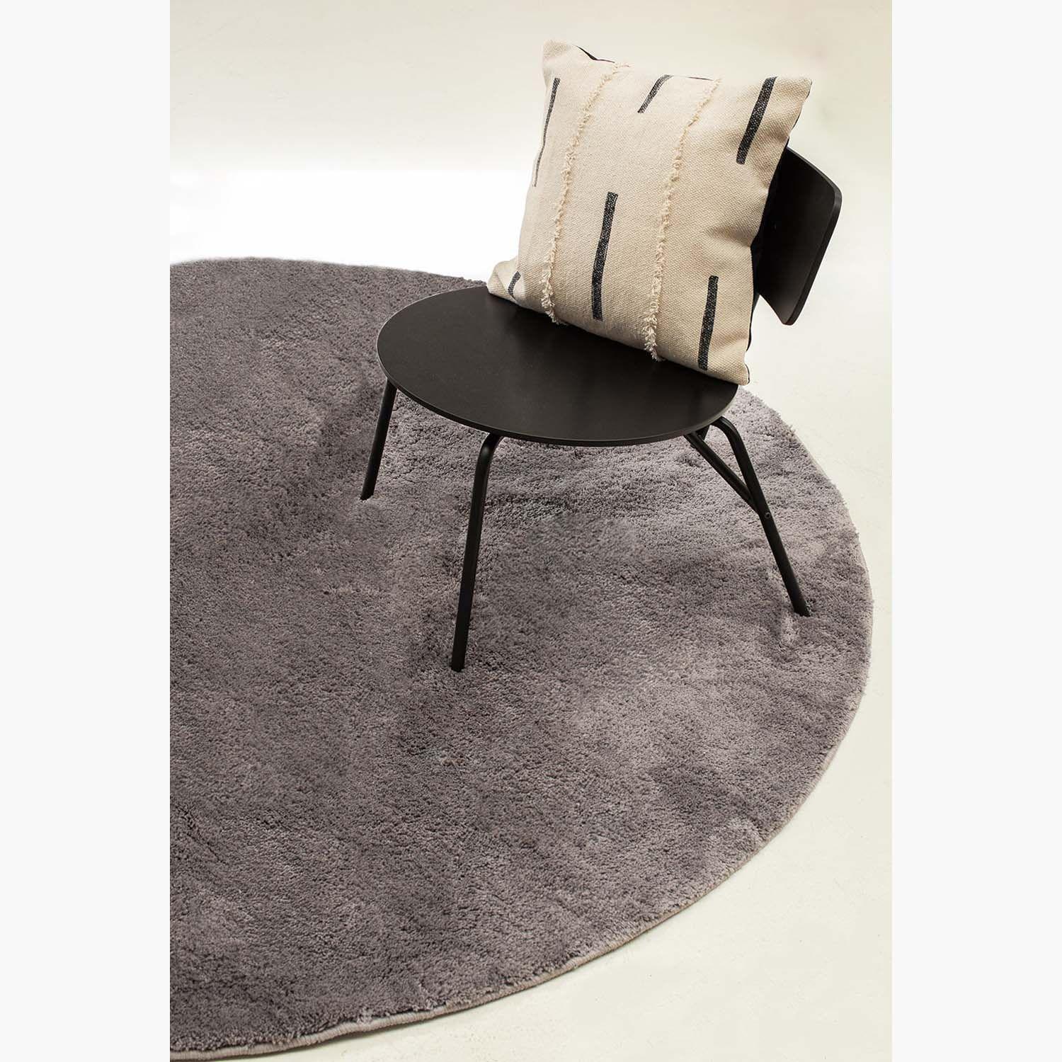 Alfombra redonda Zeus Gris D150-1